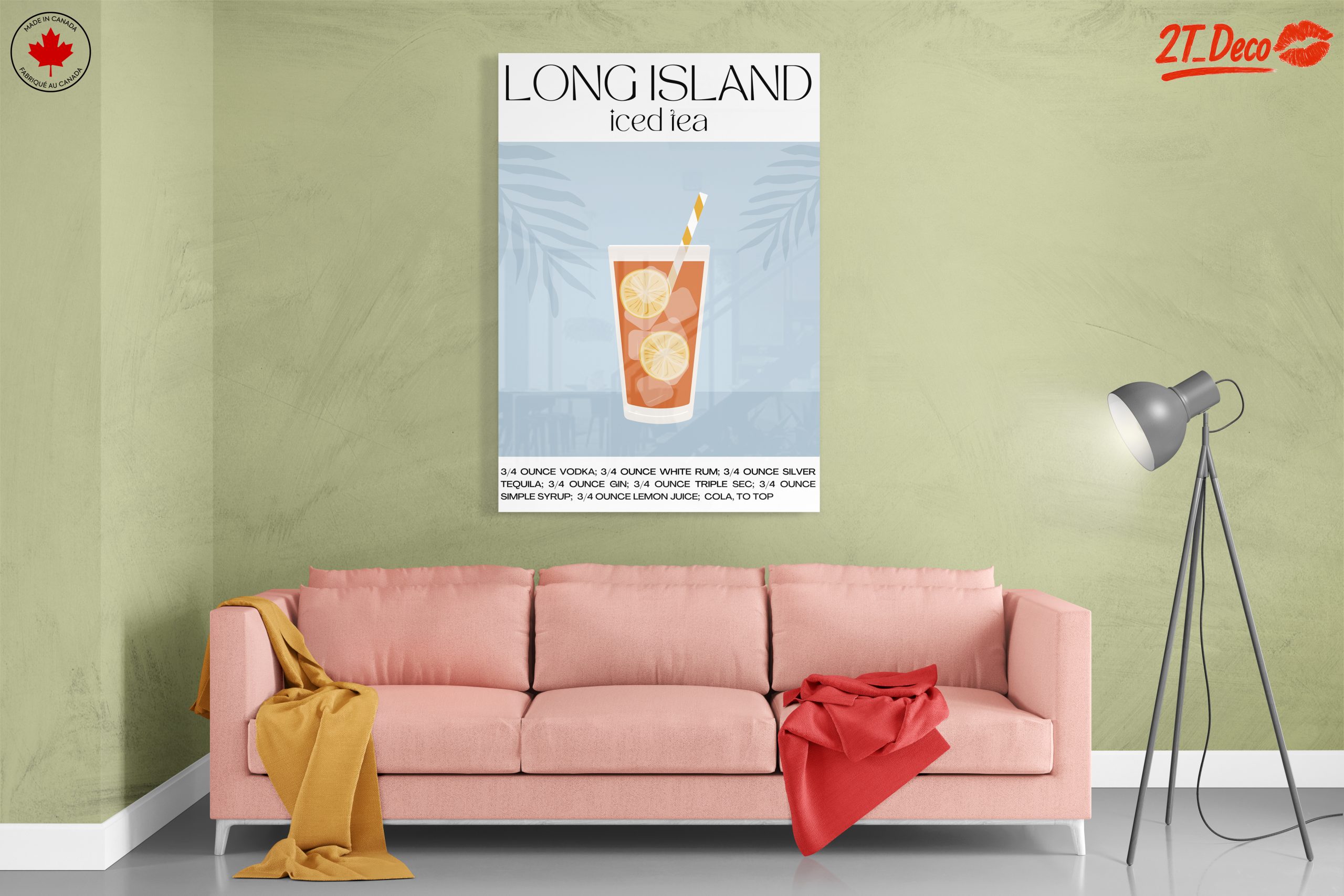 Long Island Iced Tea Cocktail Artwork - Image 7