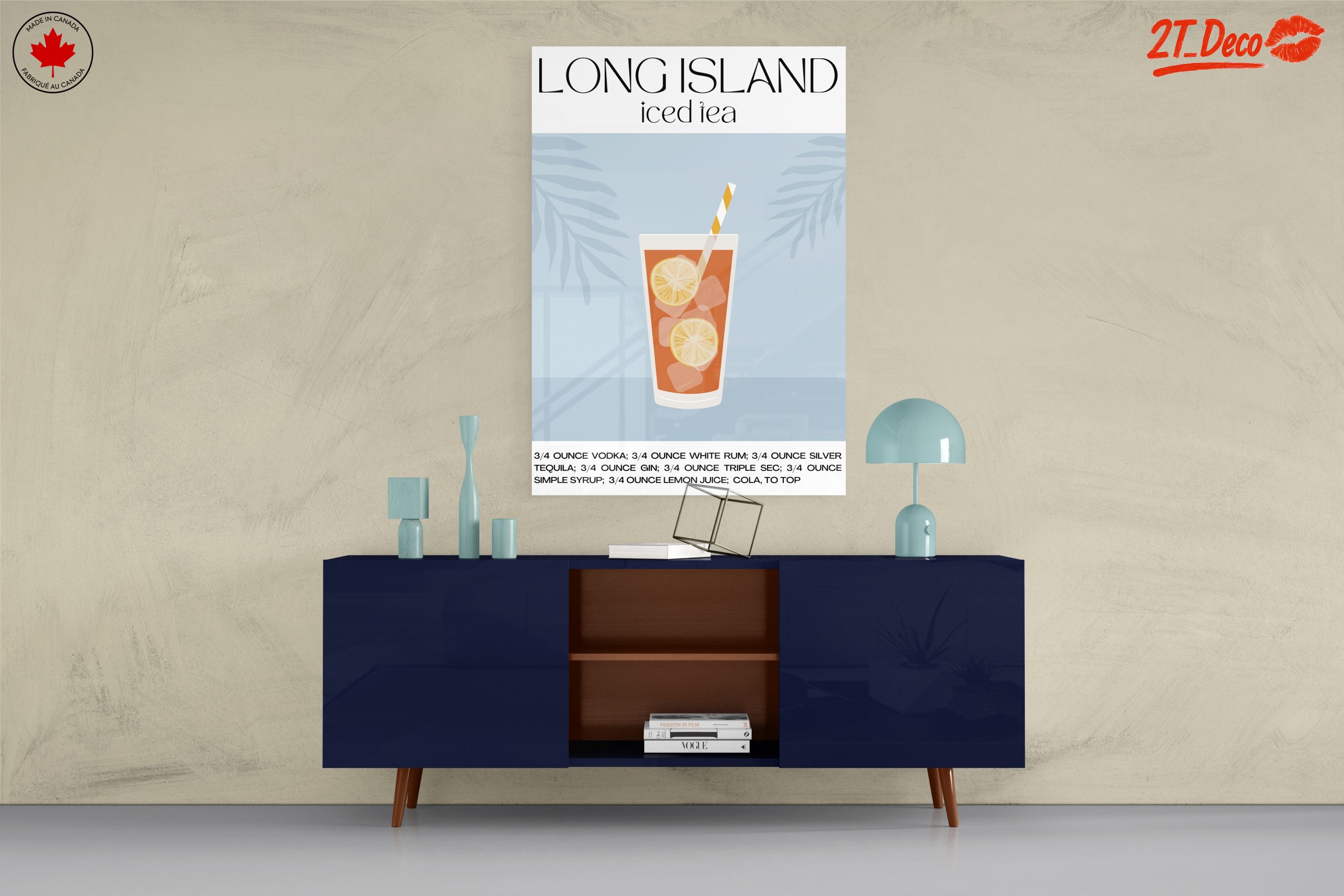 Long Island Iced Tea Cocktail Artwork - Image 8