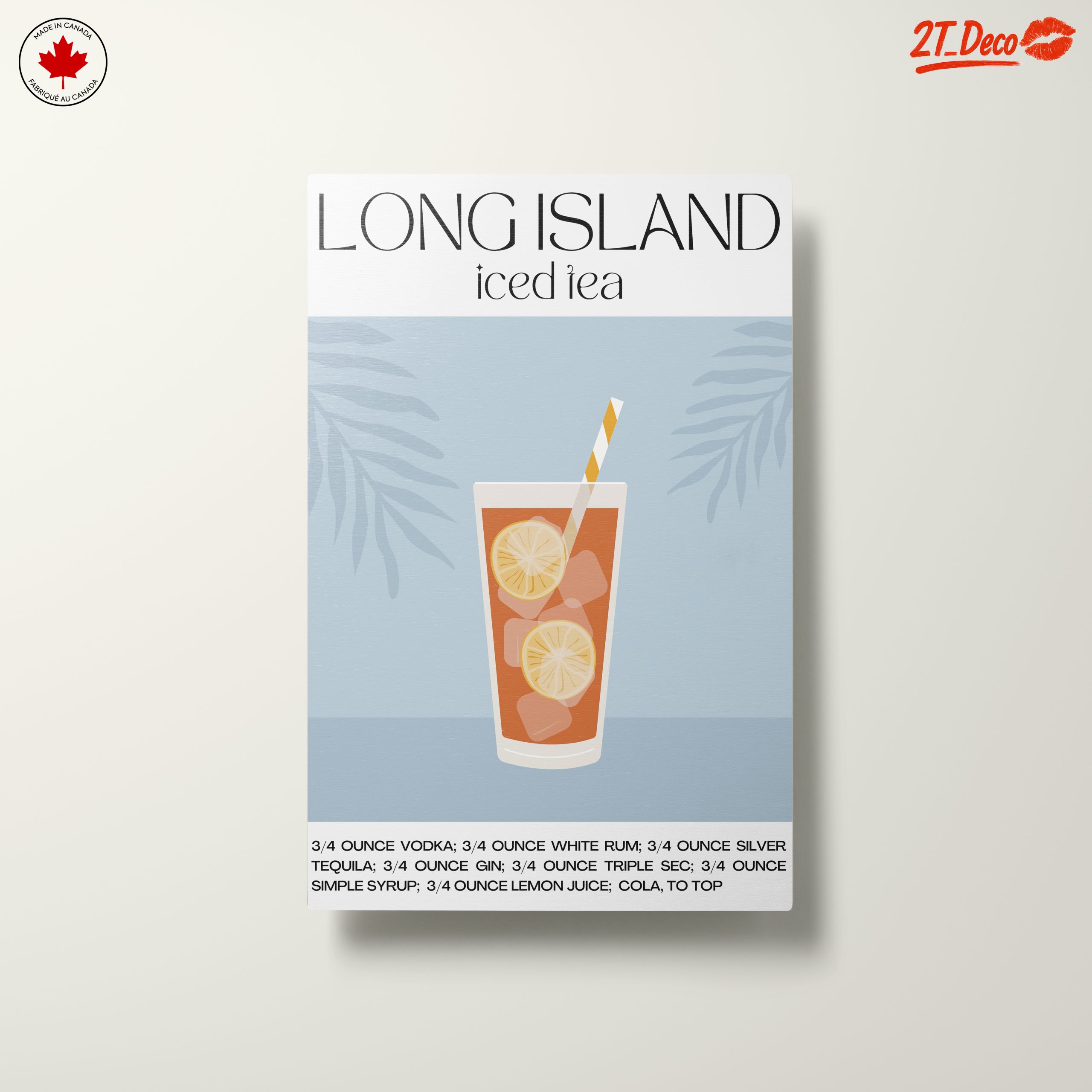 Long Island Iced Tea Cocktail Artwork - Image 10