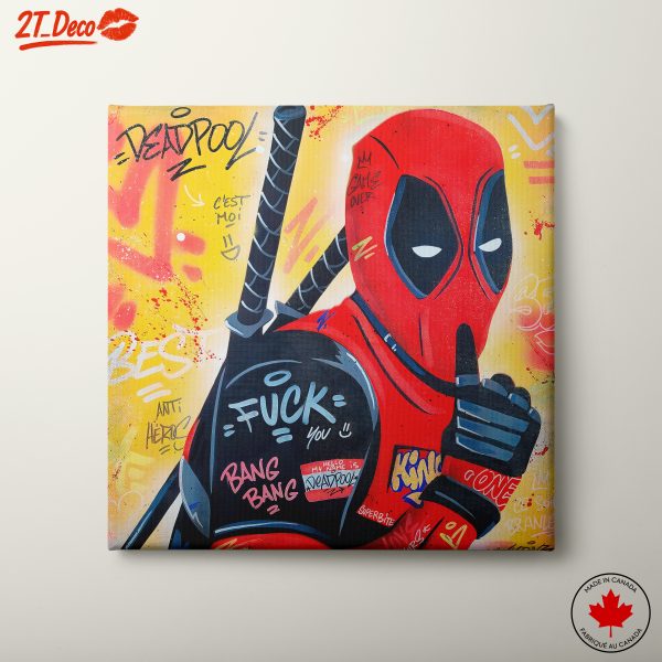 Dynamic Deadpool Character Artwork