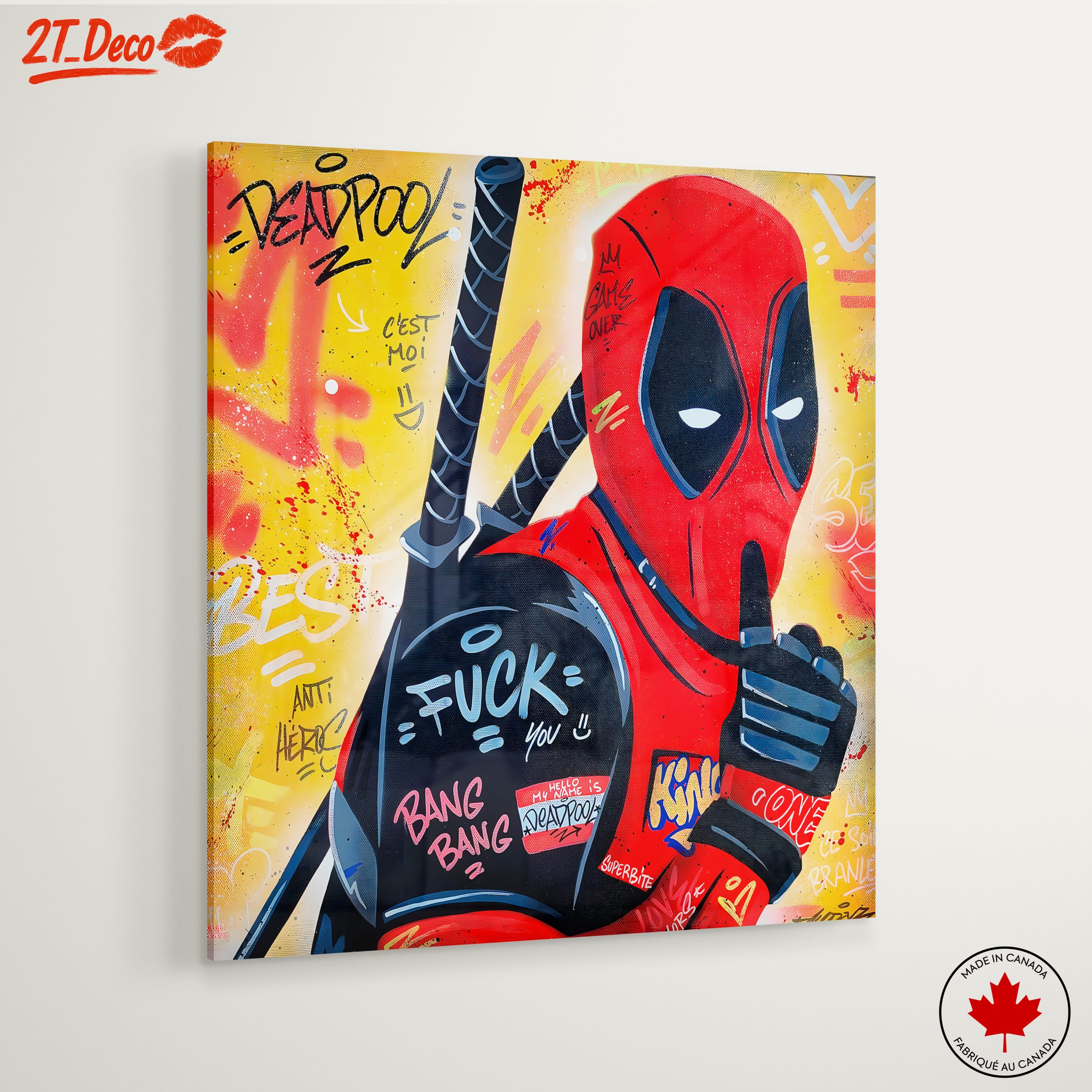 Dynamic Deadpool Character Artwork - Image 6