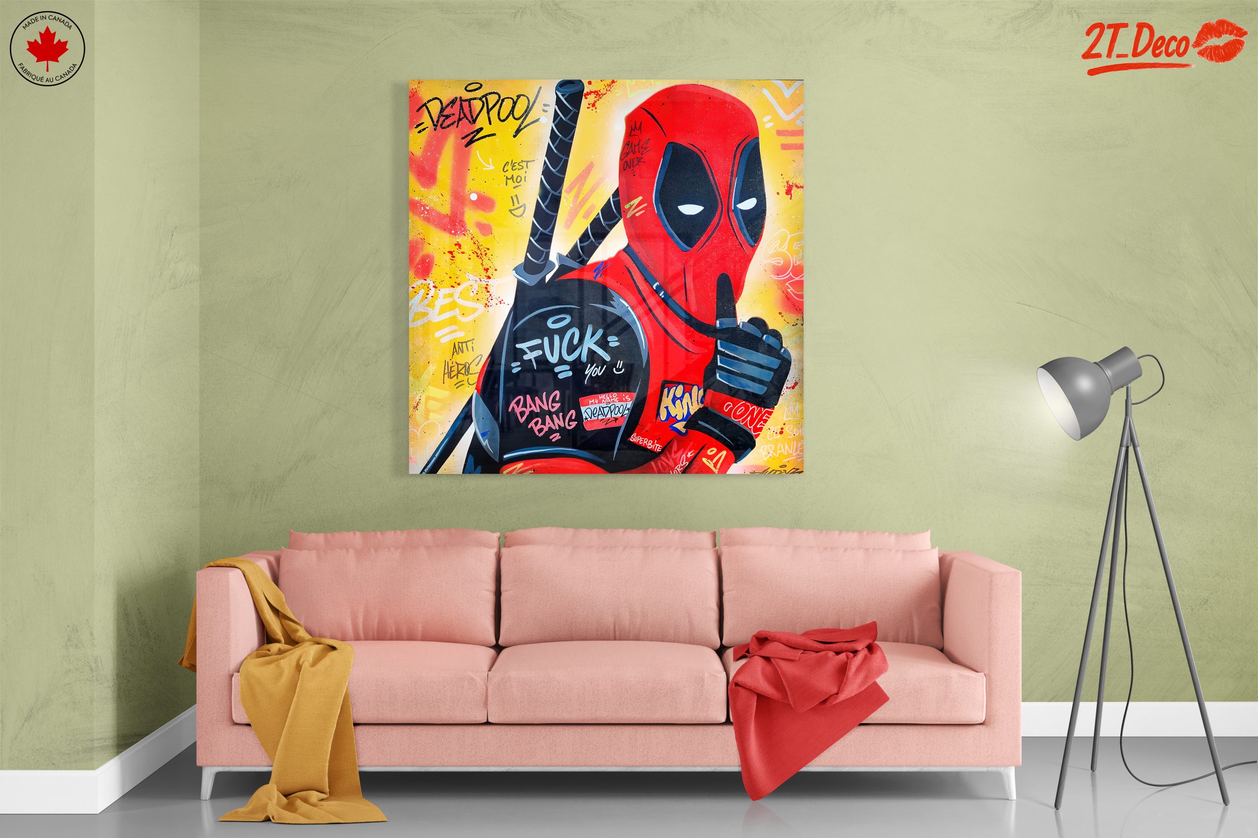 Dynamic Deadpool Character Artwork - Image 7
