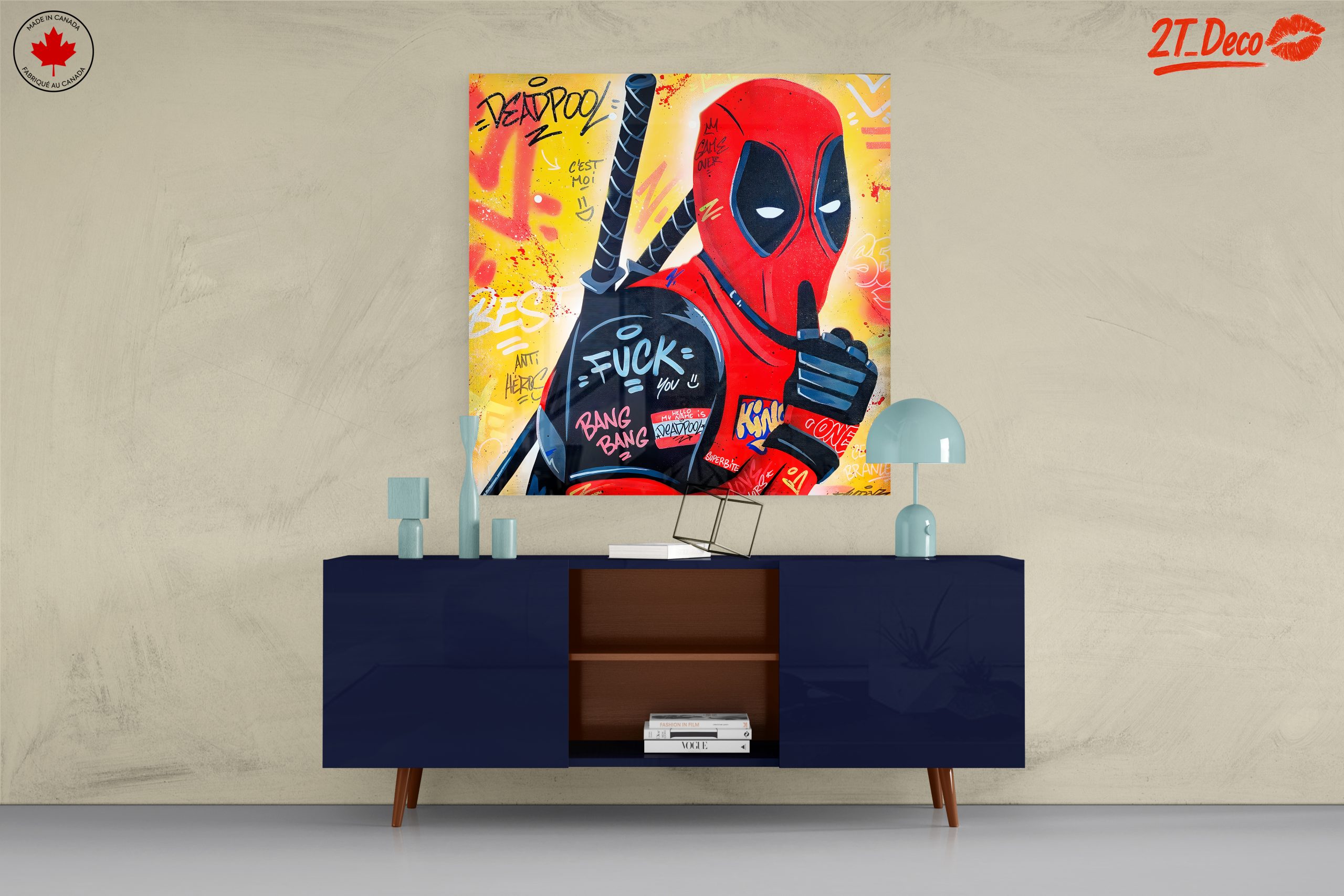 Dynamic Deadpool Character Artwork - Image 8
