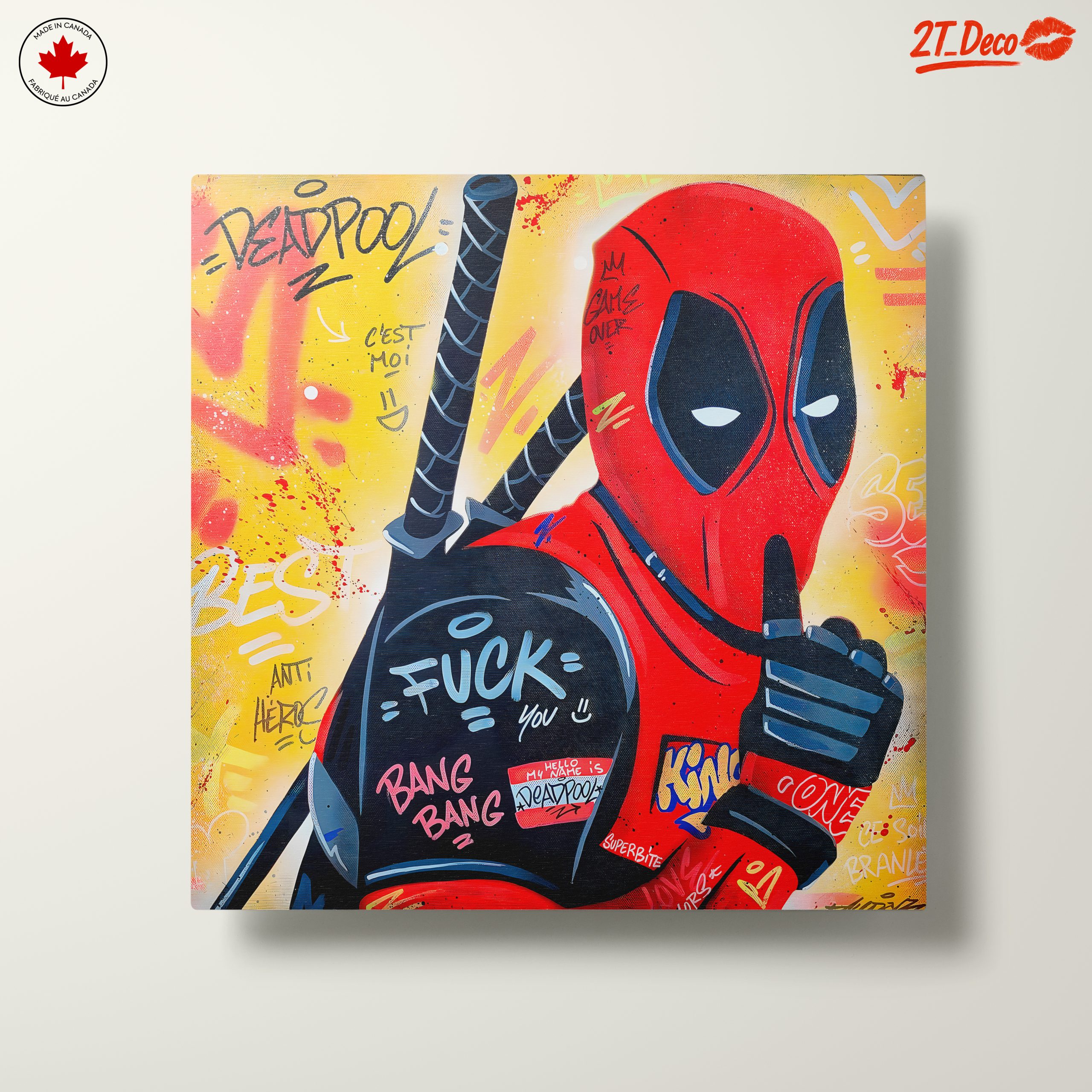 Dynamic Deadpool Character Artwork - Image 10