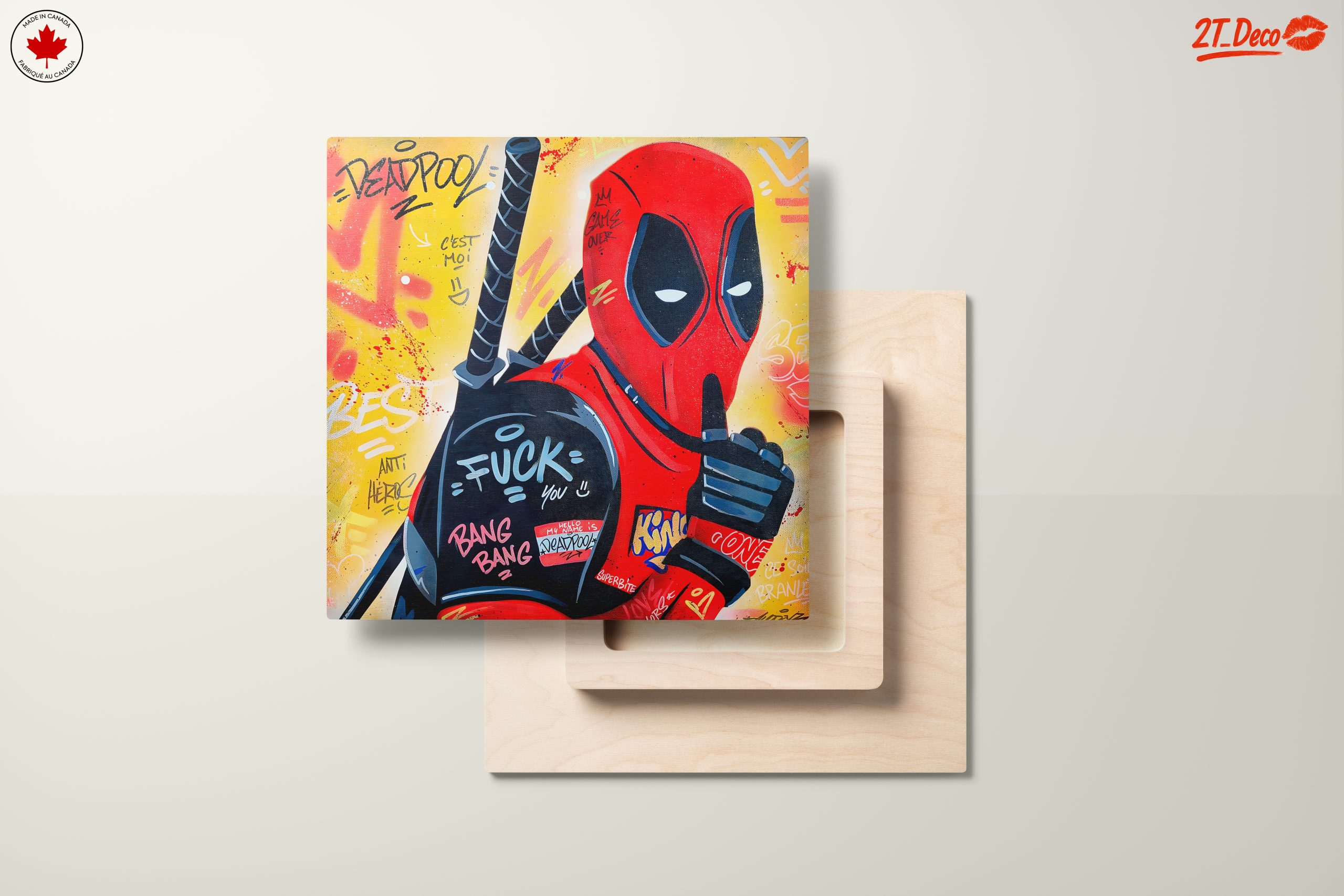 Dynamic Deadpool Character Artwork - Image 11