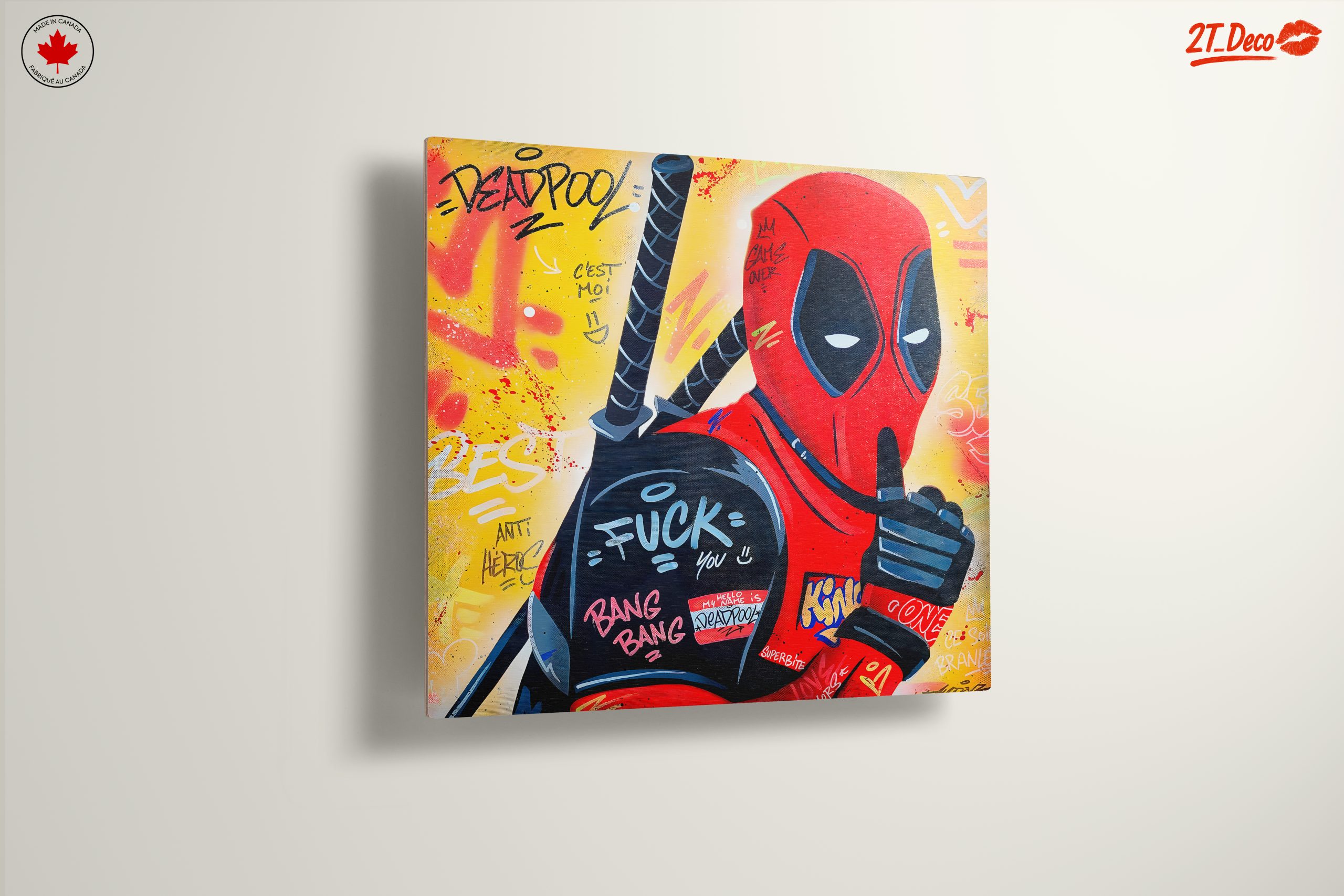 Dynamic Deadpool Character Artwork - Image 13