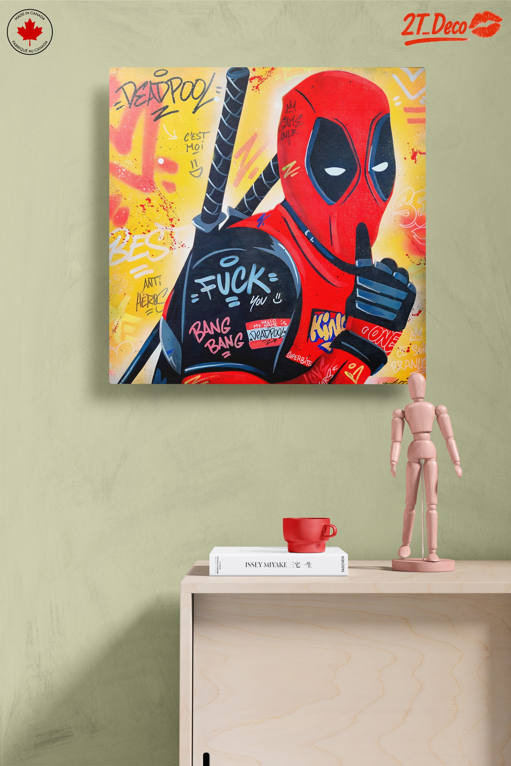 Dynamic Deadpool Character Artwork - Image 14