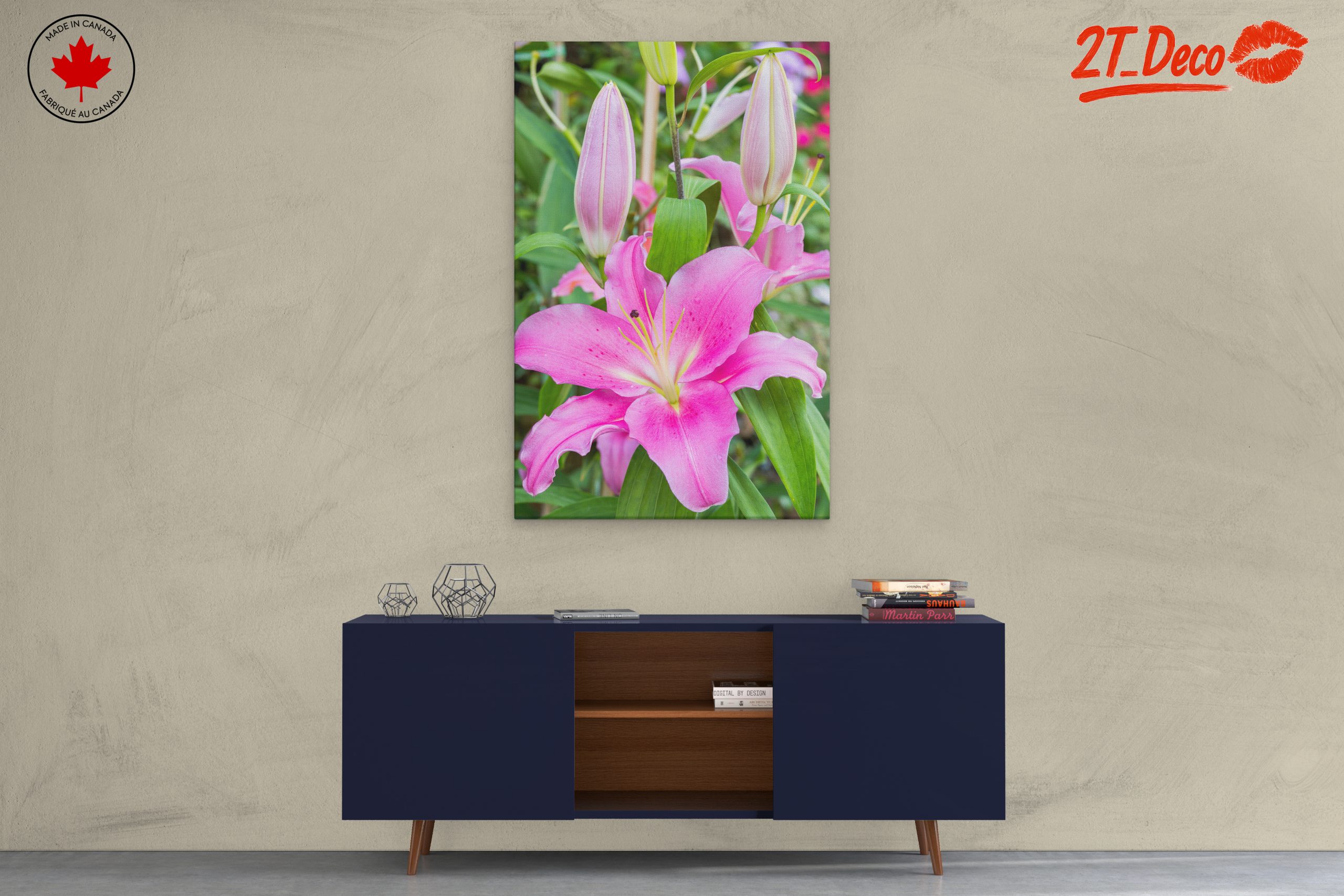Stunning Pink Lilies in Bloom - Image 3