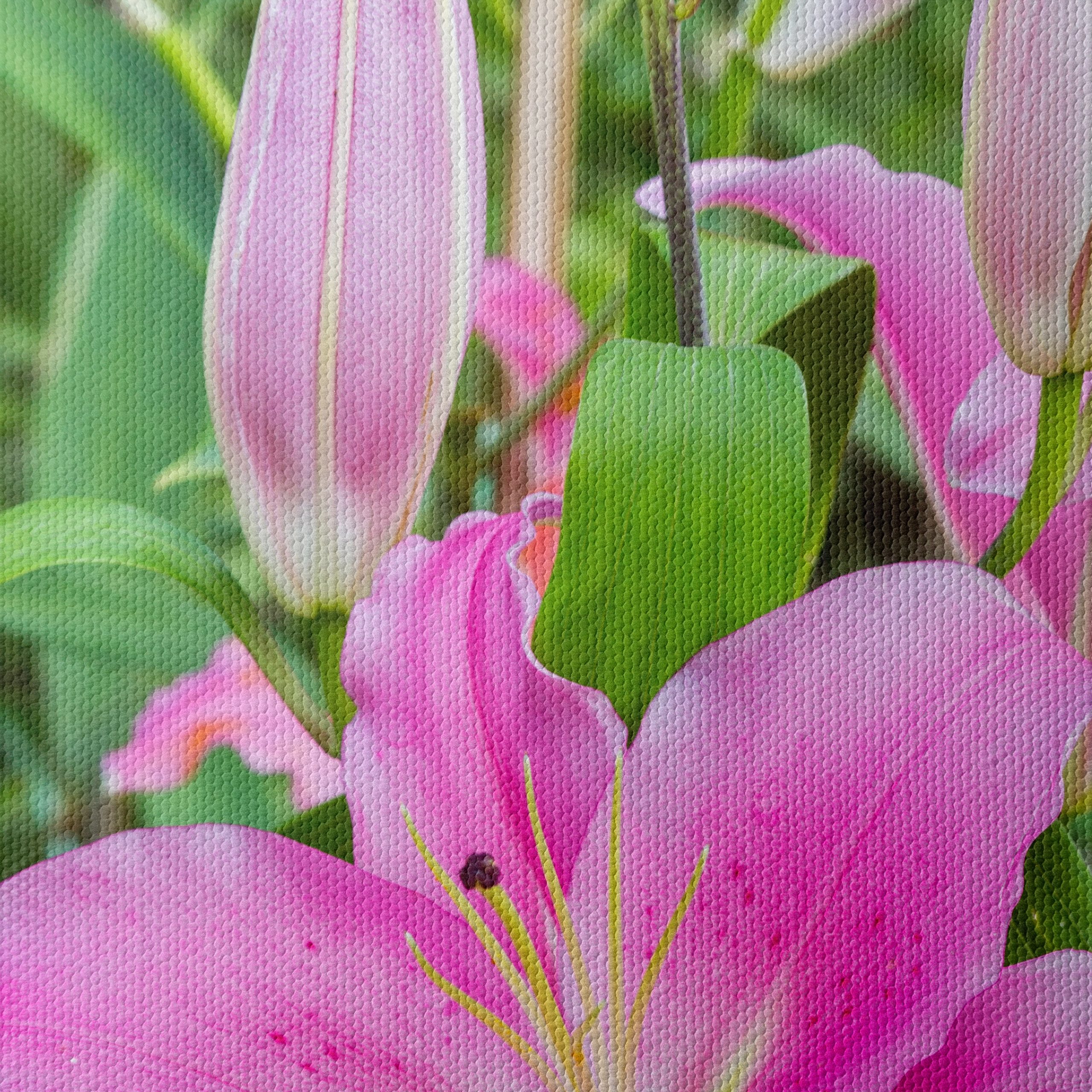Stunning Pink Lilies in Bloom - Image 4
