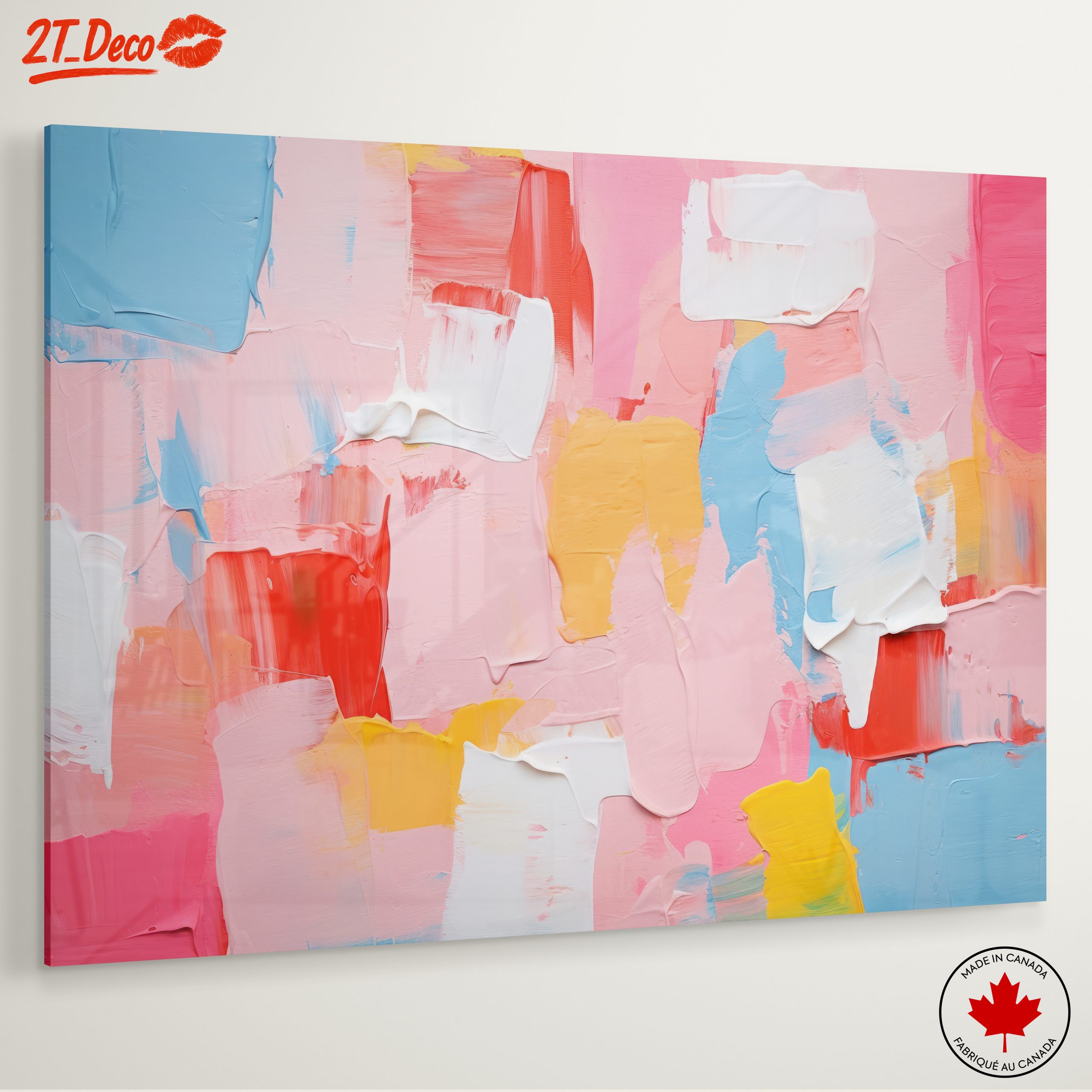 Colorful Abstract Composition for Modern Spaces 2 - Image 6