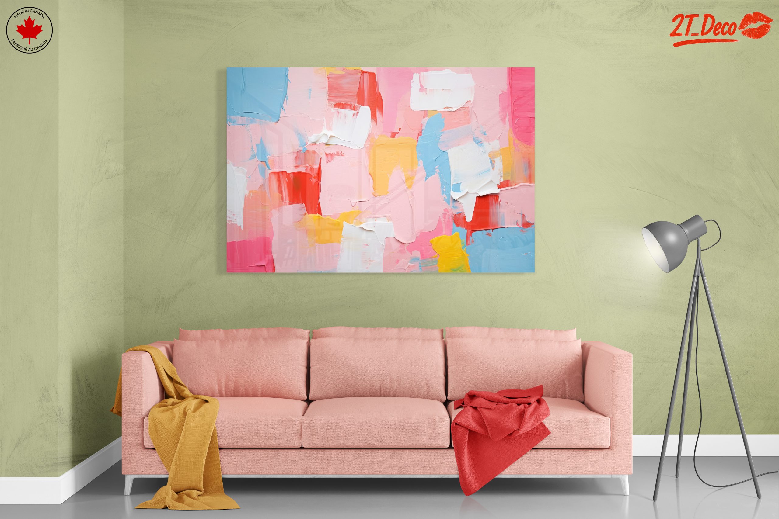 Colorful Abstract Composition for Modern Spaces 2 - Image 7