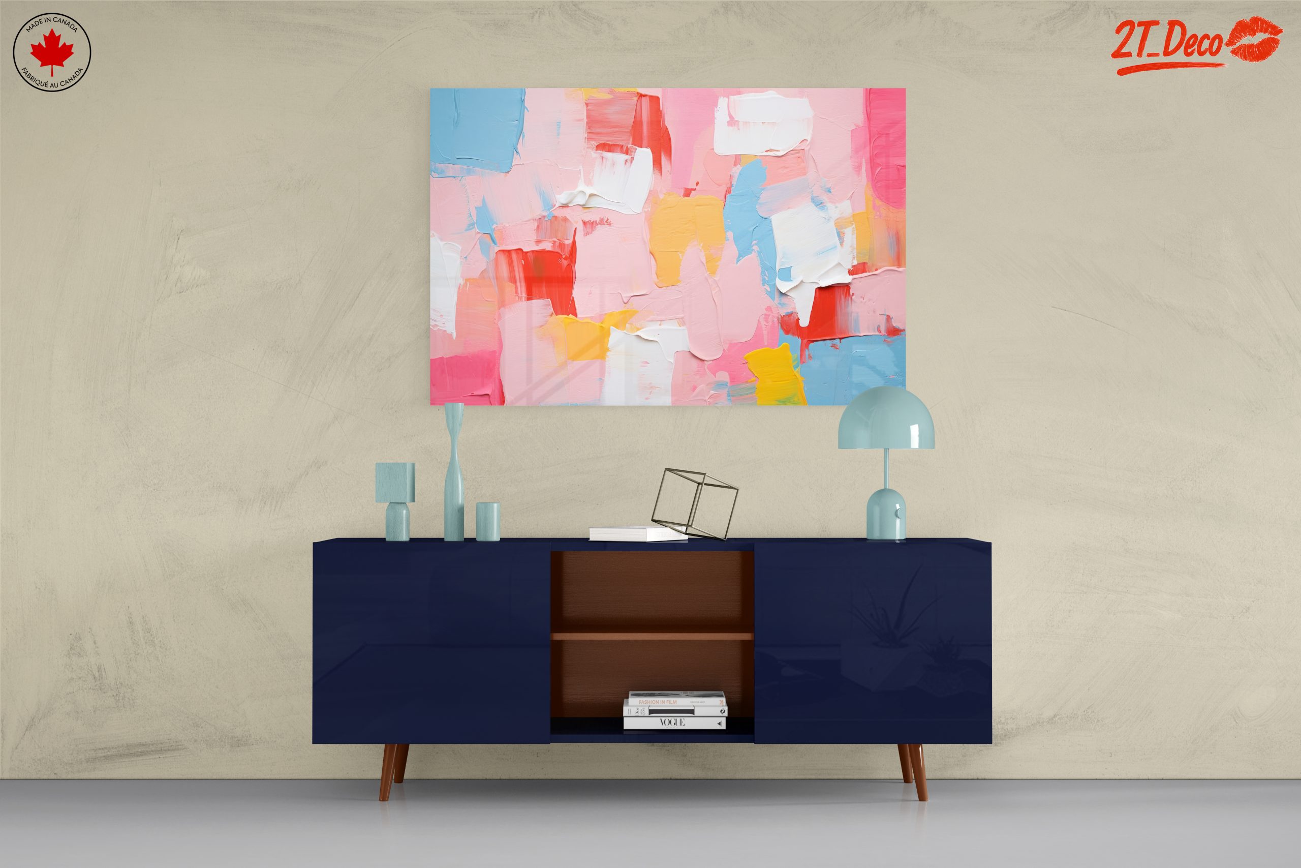 Colorful Abstract Composition for Modern Spaces 2 - Image 8