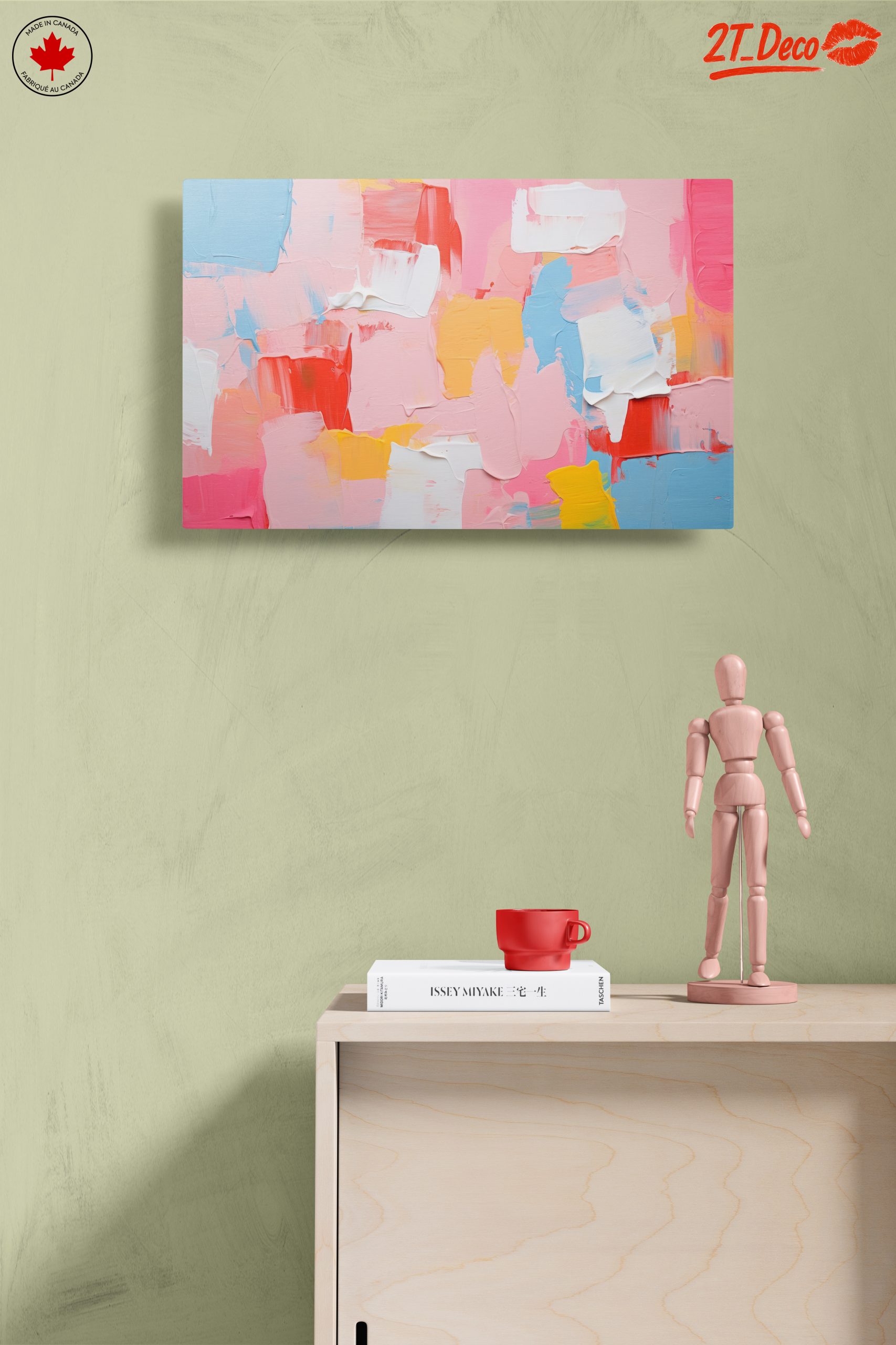 Colorful Abstract Composition for Modern Spaces 2 - Image 14
