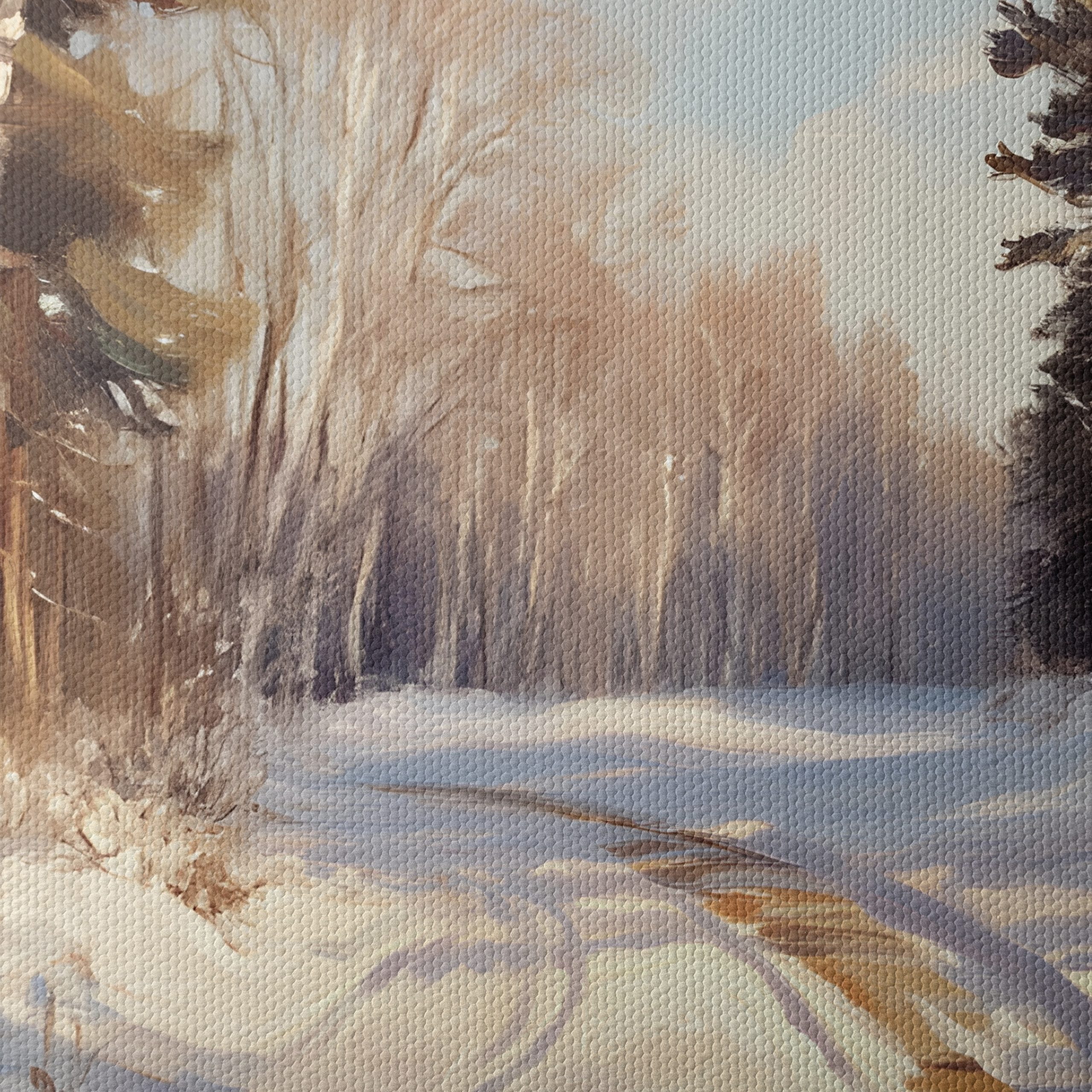 Winter Landscape with Snowy Trees 3 - Image 4