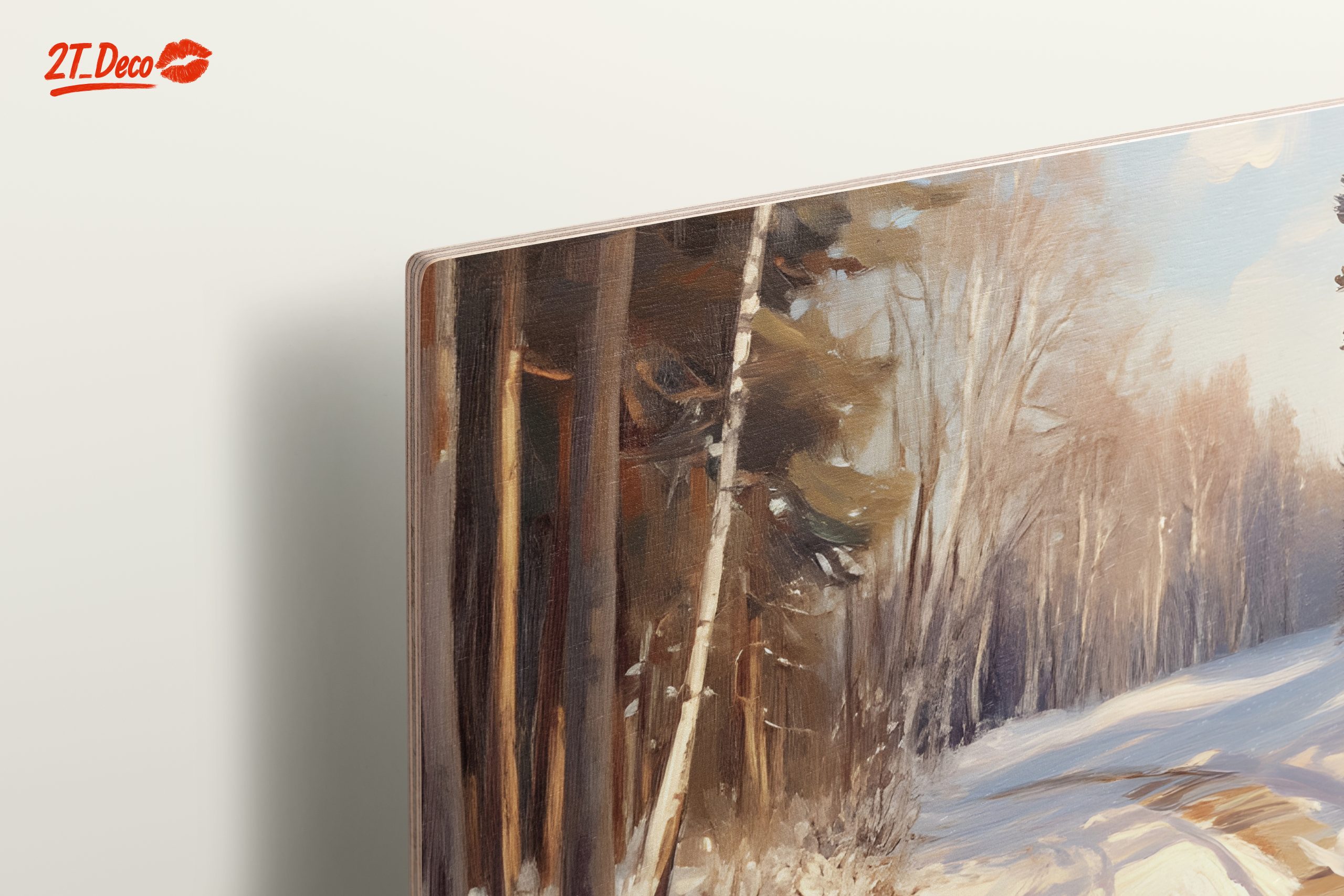 Winter Landscape with Snowy Trees 3 - Image 15