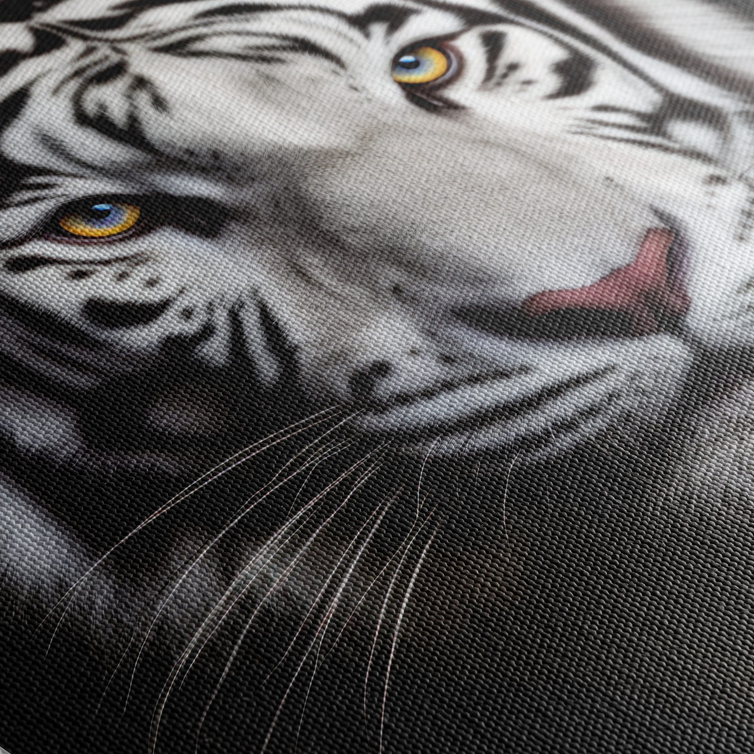 Stunning Portrait of a White Tiger - Image 5