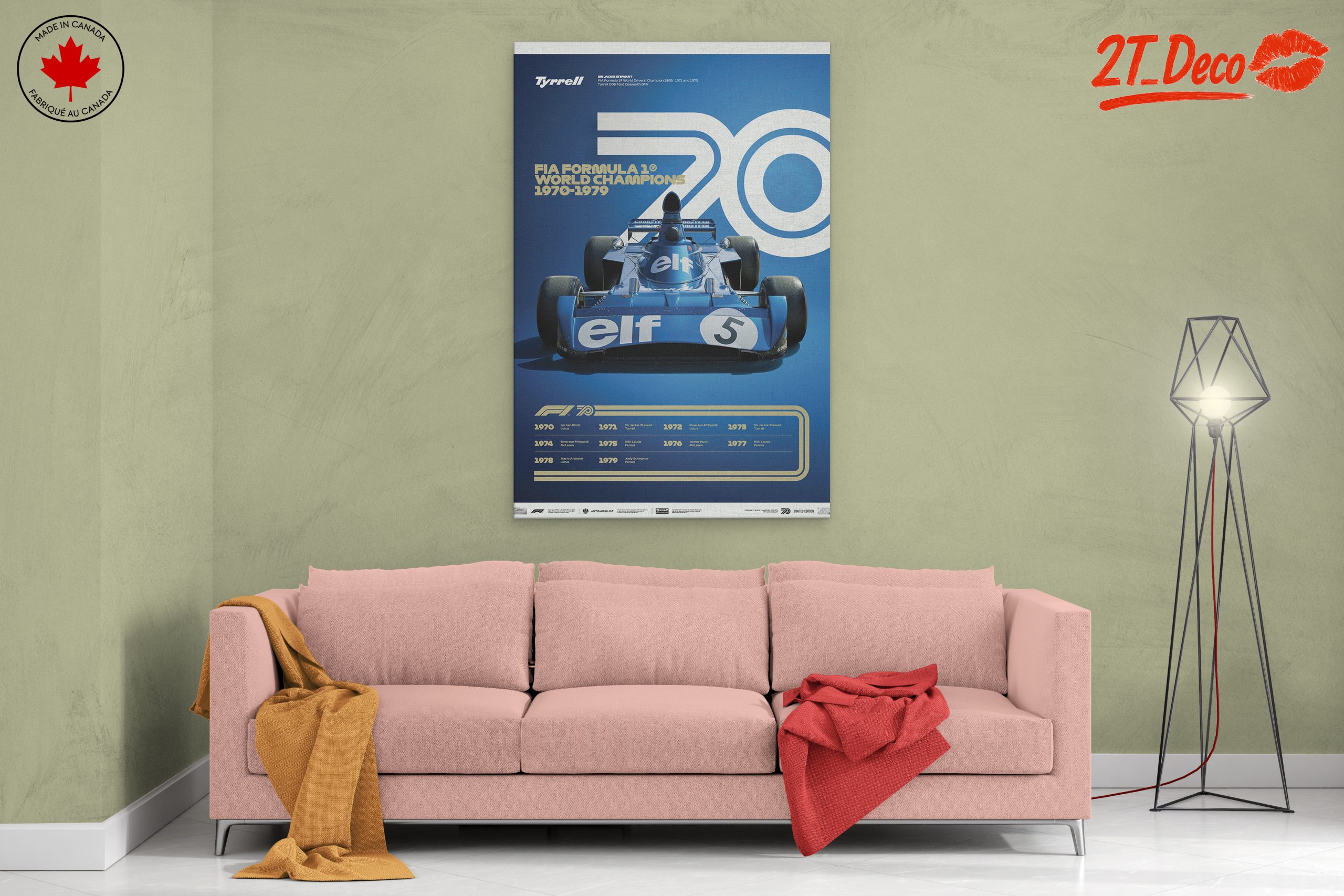 Historic Formula 1 Champions Artwork - Image 2