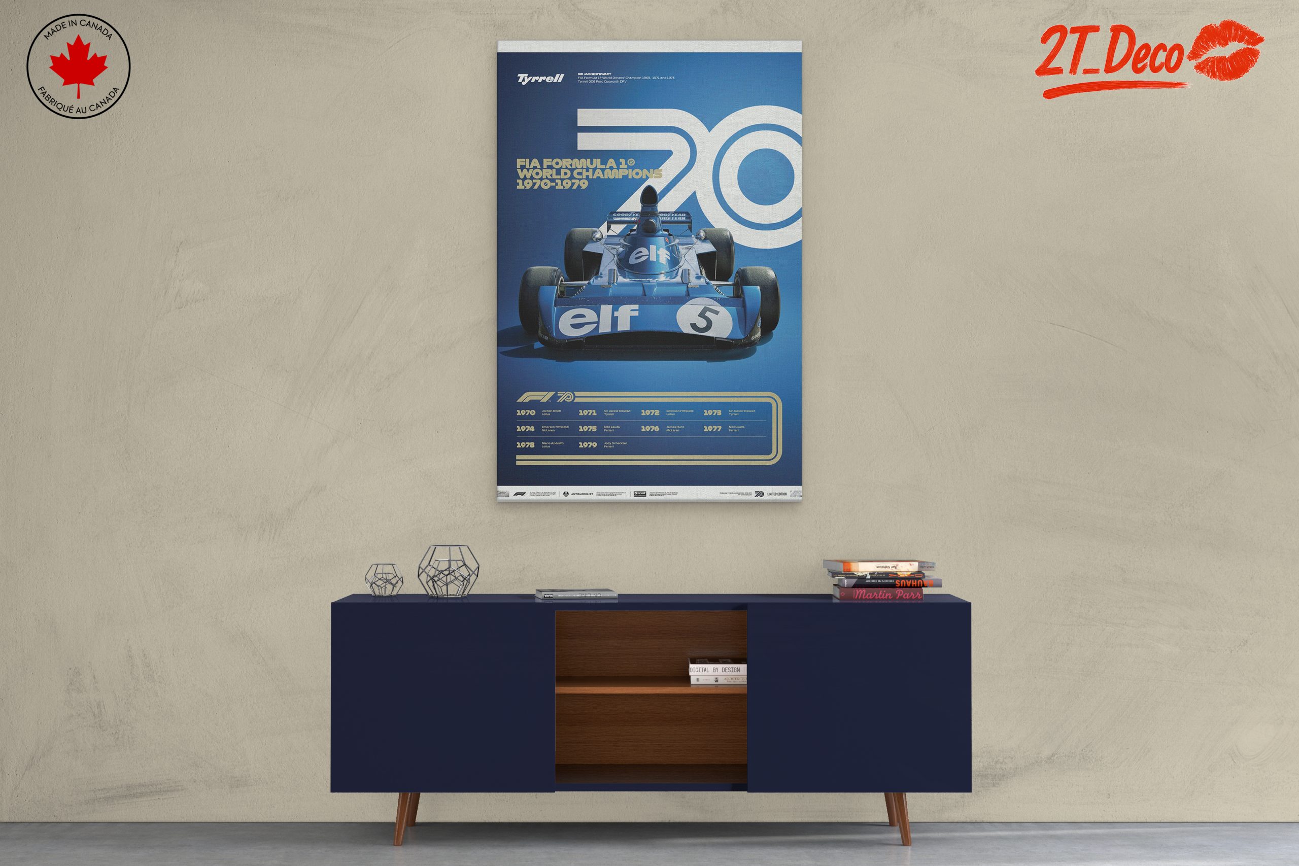 Historic Formula 1 Champions Artwork - Image 3