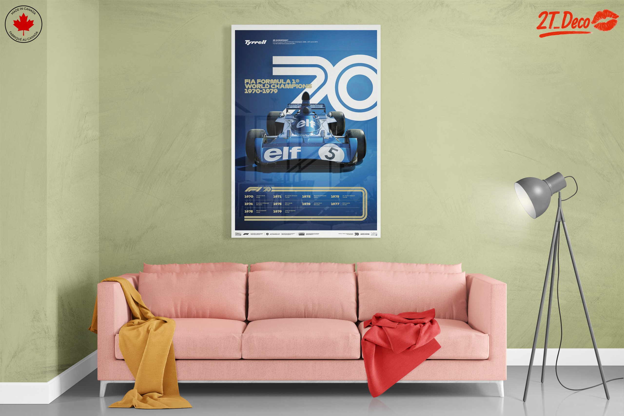 Historic Formula 1 Champions Artwork - Image 7