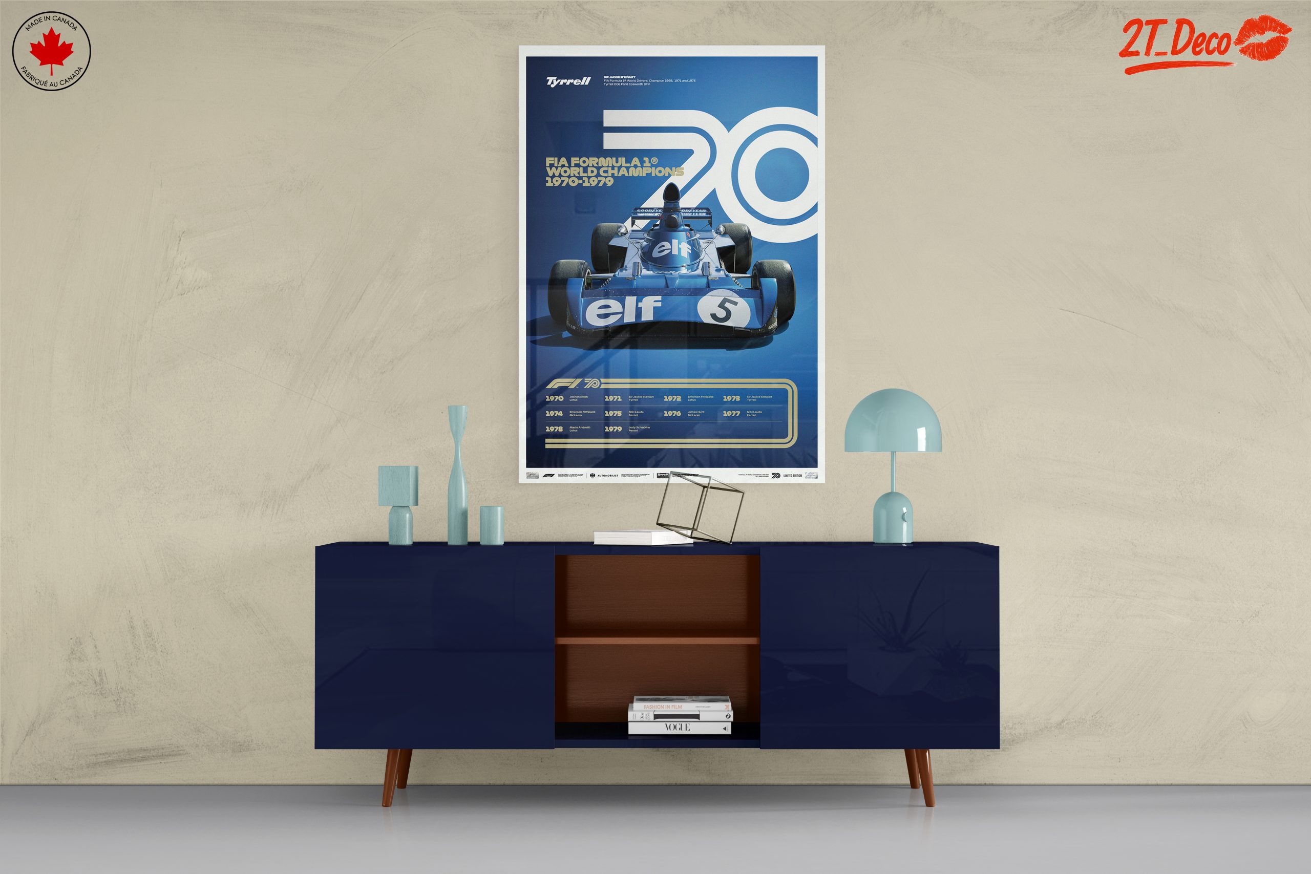 Historic Formula 1 Champions Artwork - Image 8
