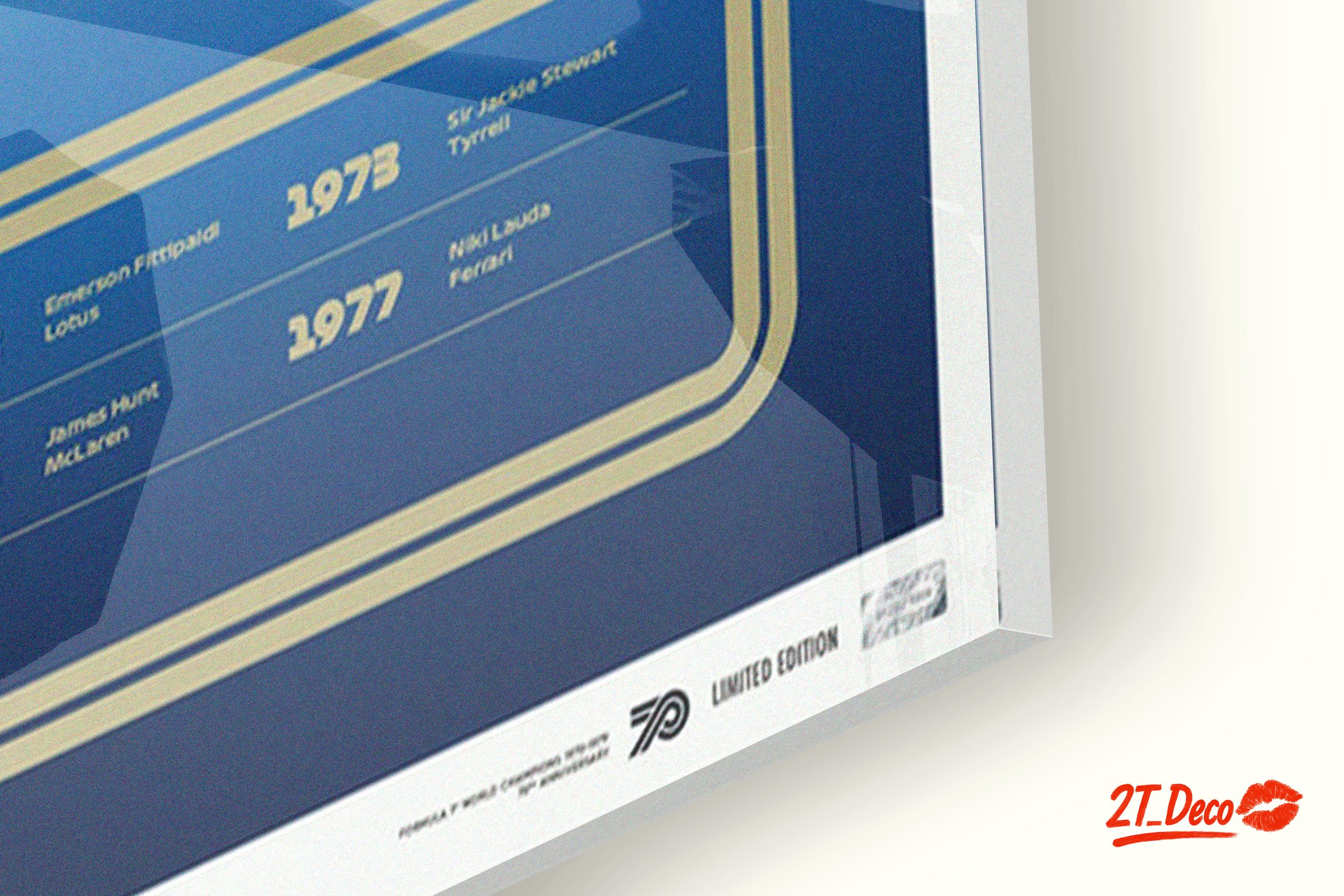 Historic Formula 1 Champions Artwork - Image 9
