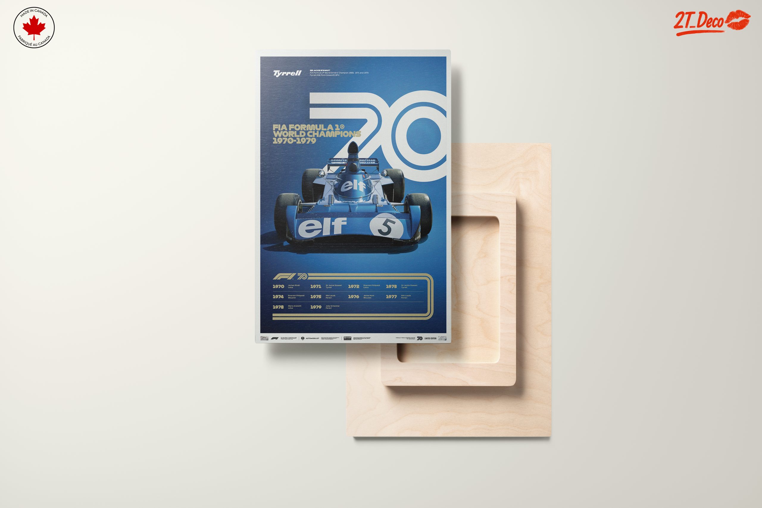 Historic Formula 1 Champions Artwork - Image 11