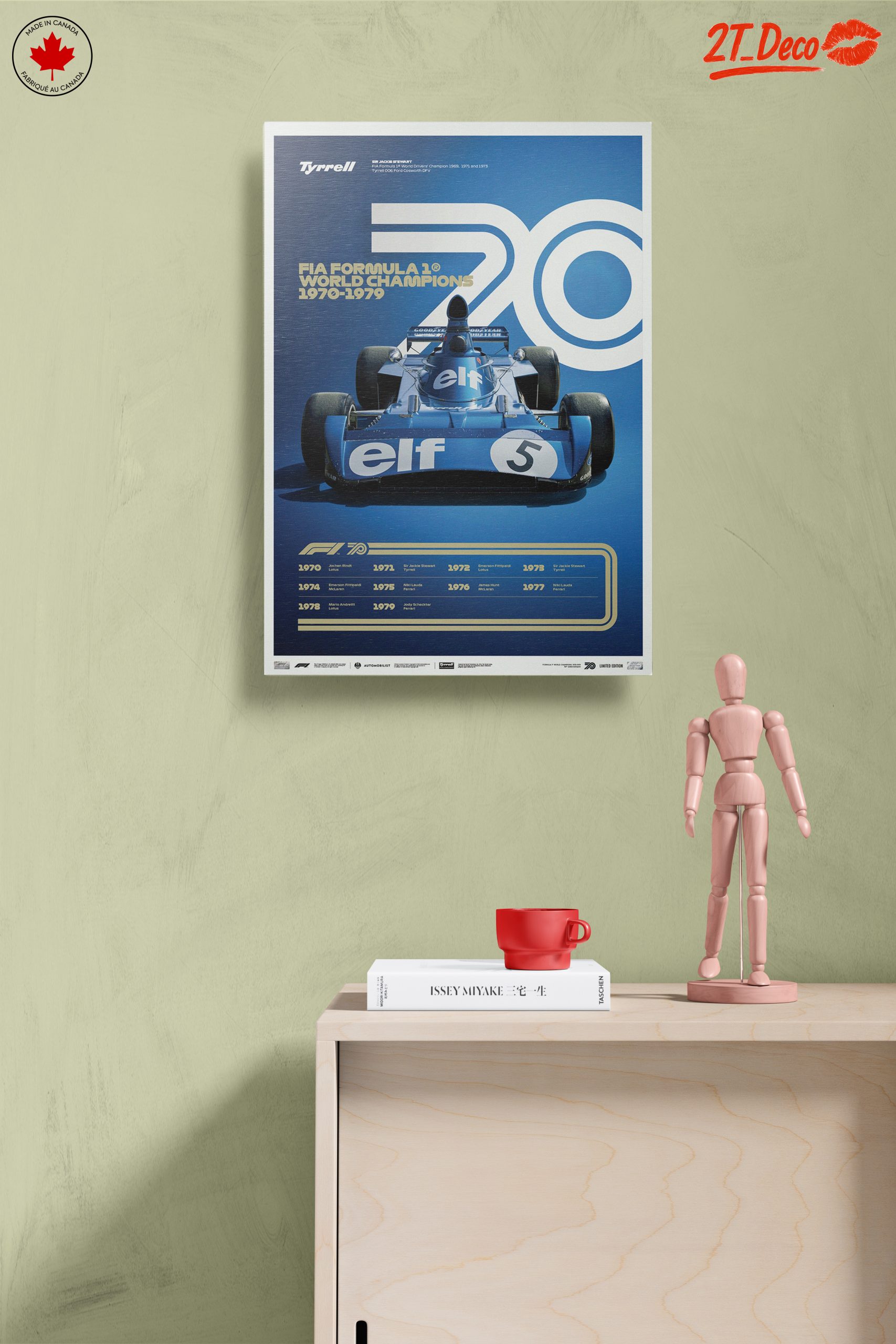 Historic Formula 1 Champions Artwork - Image 14