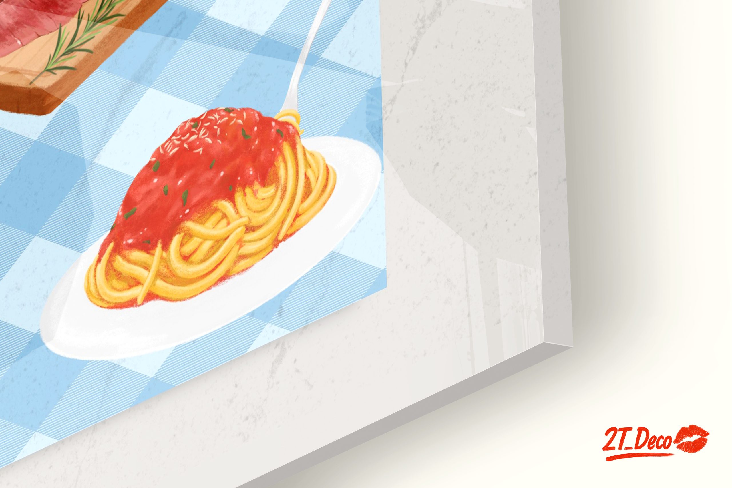 Colorful Abstract Food Art Composition - Image 9