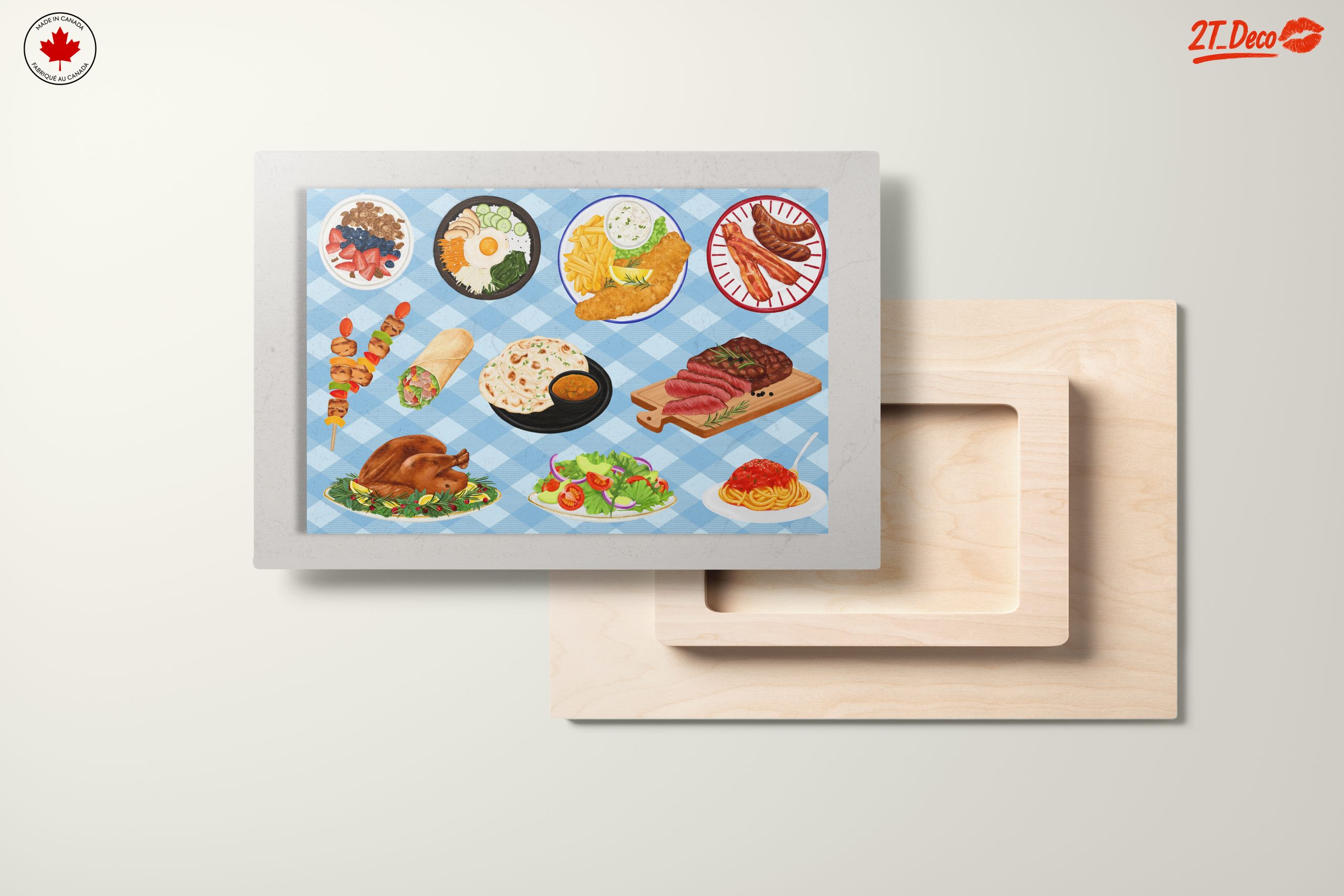 Colorful Abstract Food Art Composition - Image 11