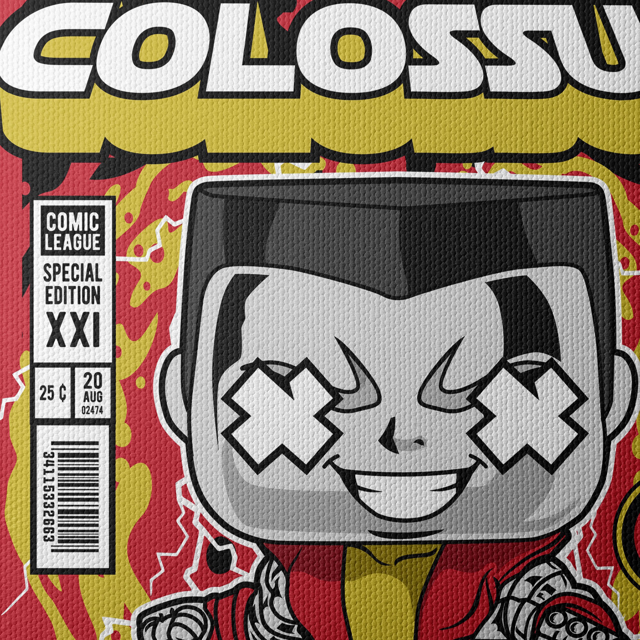 Colossus Comic Character Art - Image 4