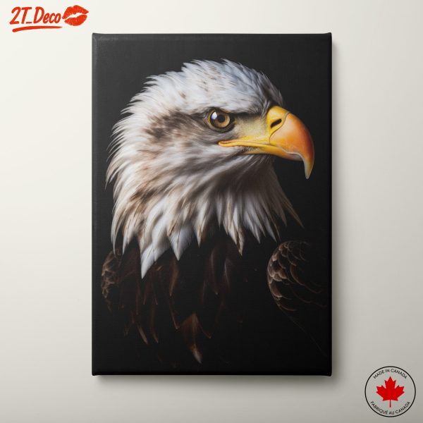 Majestic Eagle Portrait Wall Art