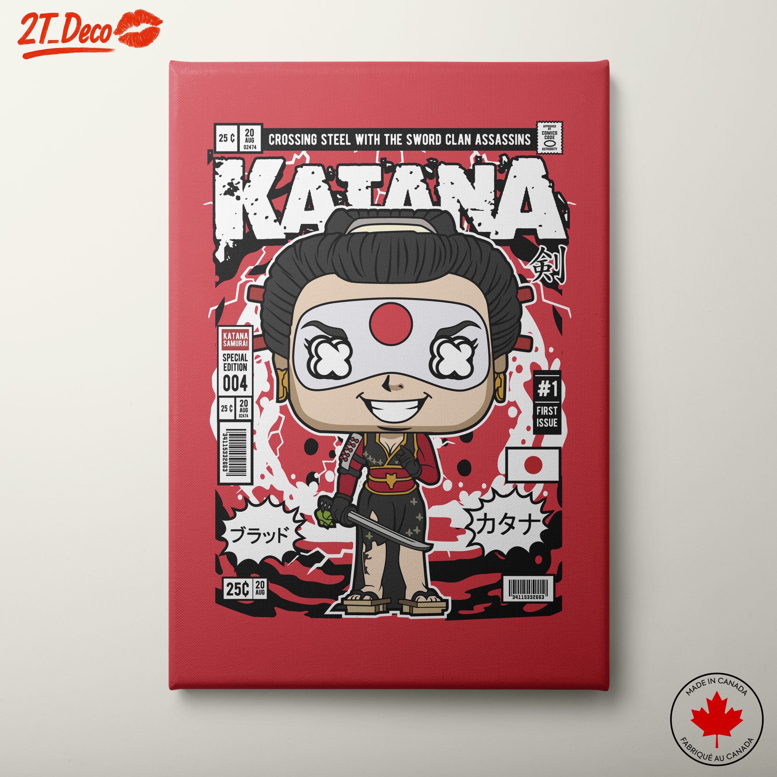 Anime Katana in Dynamic Style