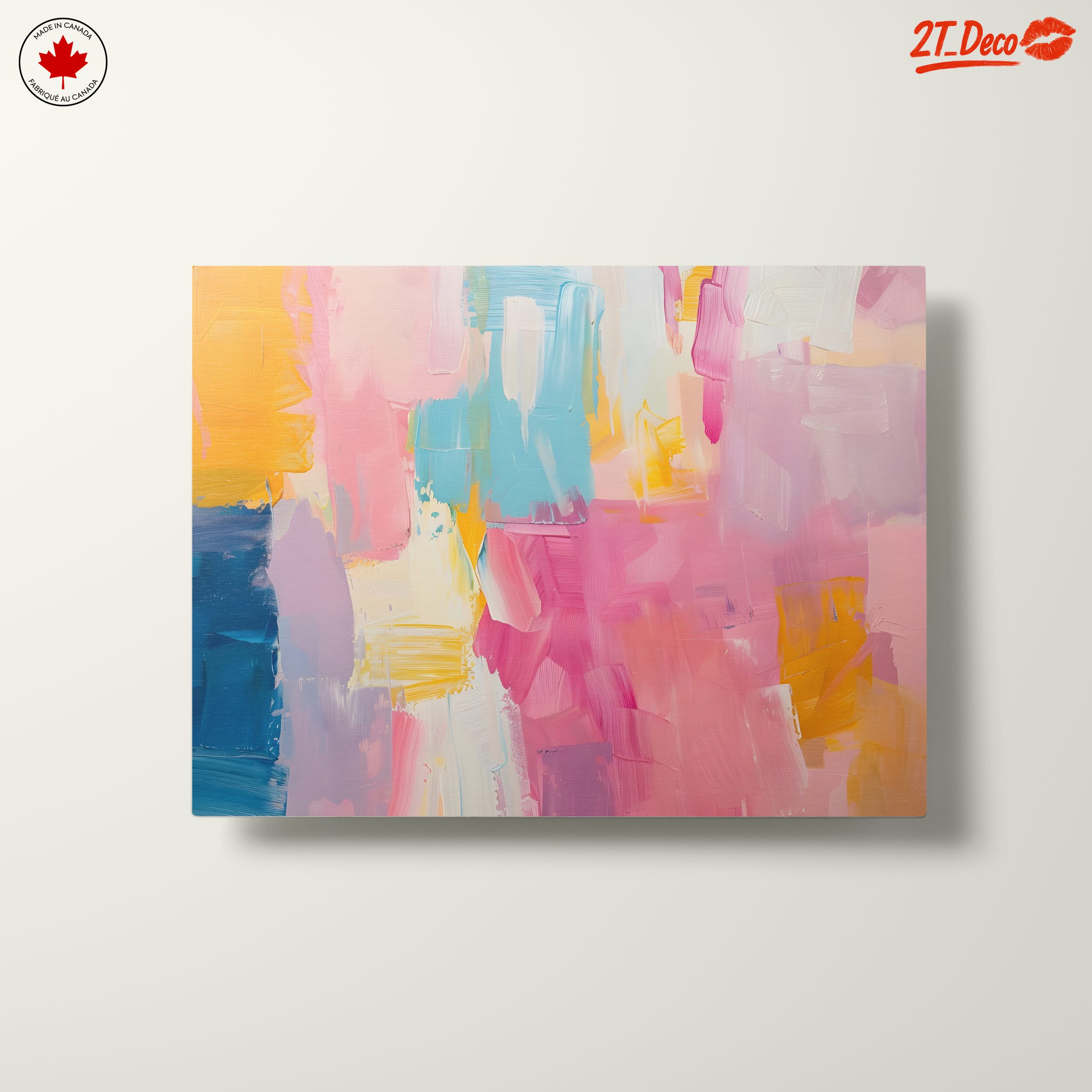 Colorful Abstract Painting with Bold Brush Strokes - Image 10