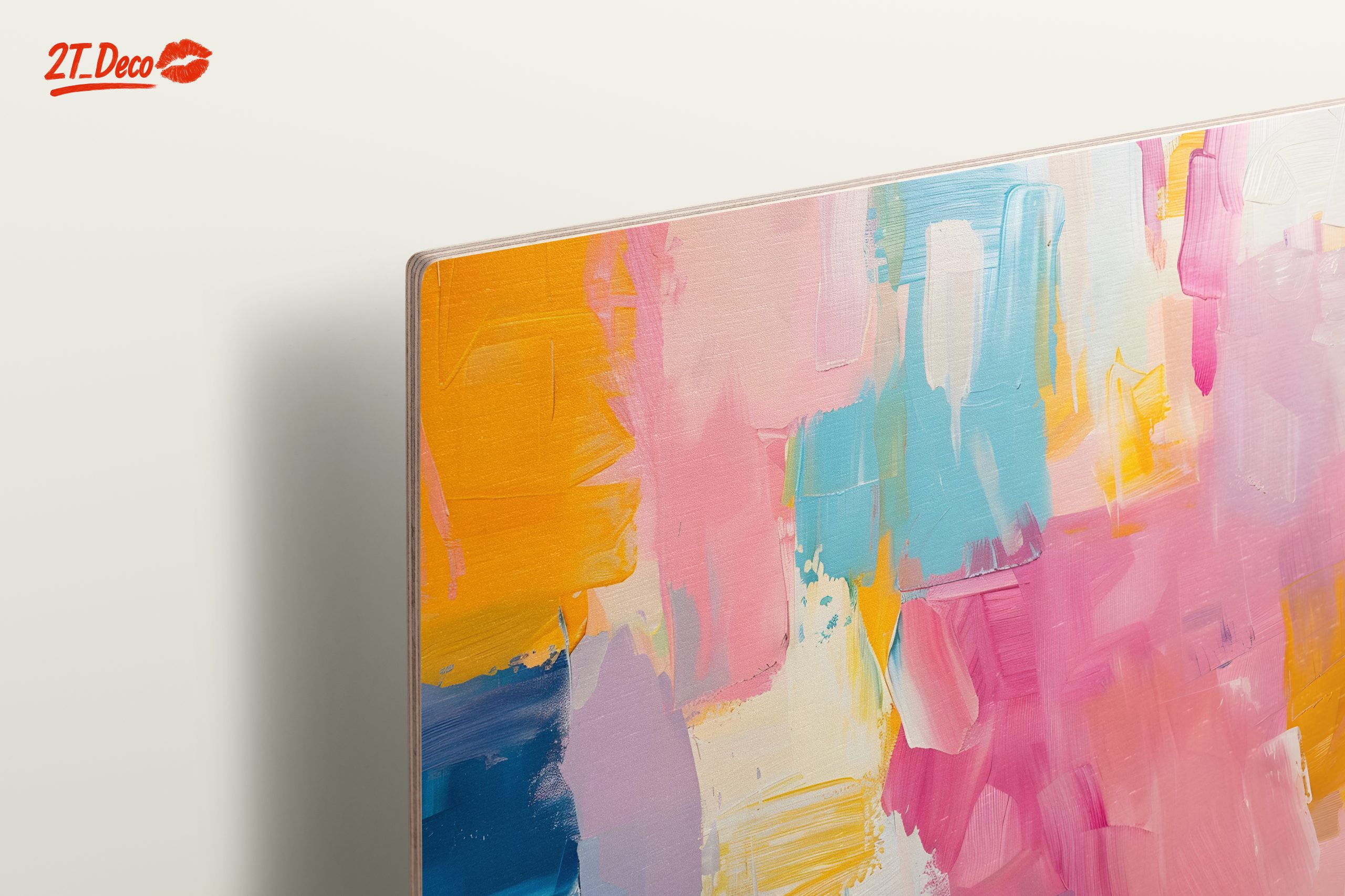 Colorful Abstract Painting with Bold Brush Strokes - Image 15