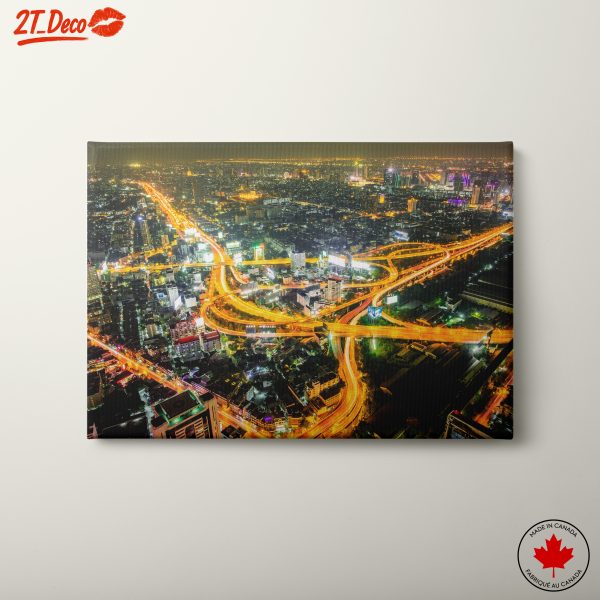 Vibrant Cityscape at Night 2