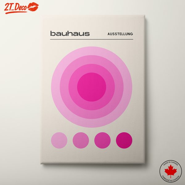 Contemporary Bauhaus Design Poster