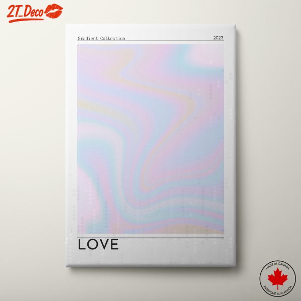 Gradient Abstract Love Art
