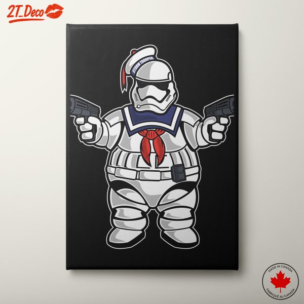 Funny Character with Guns and Sailor Hat