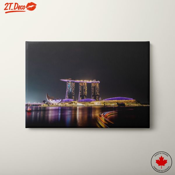 Singapore Cityscape at Night