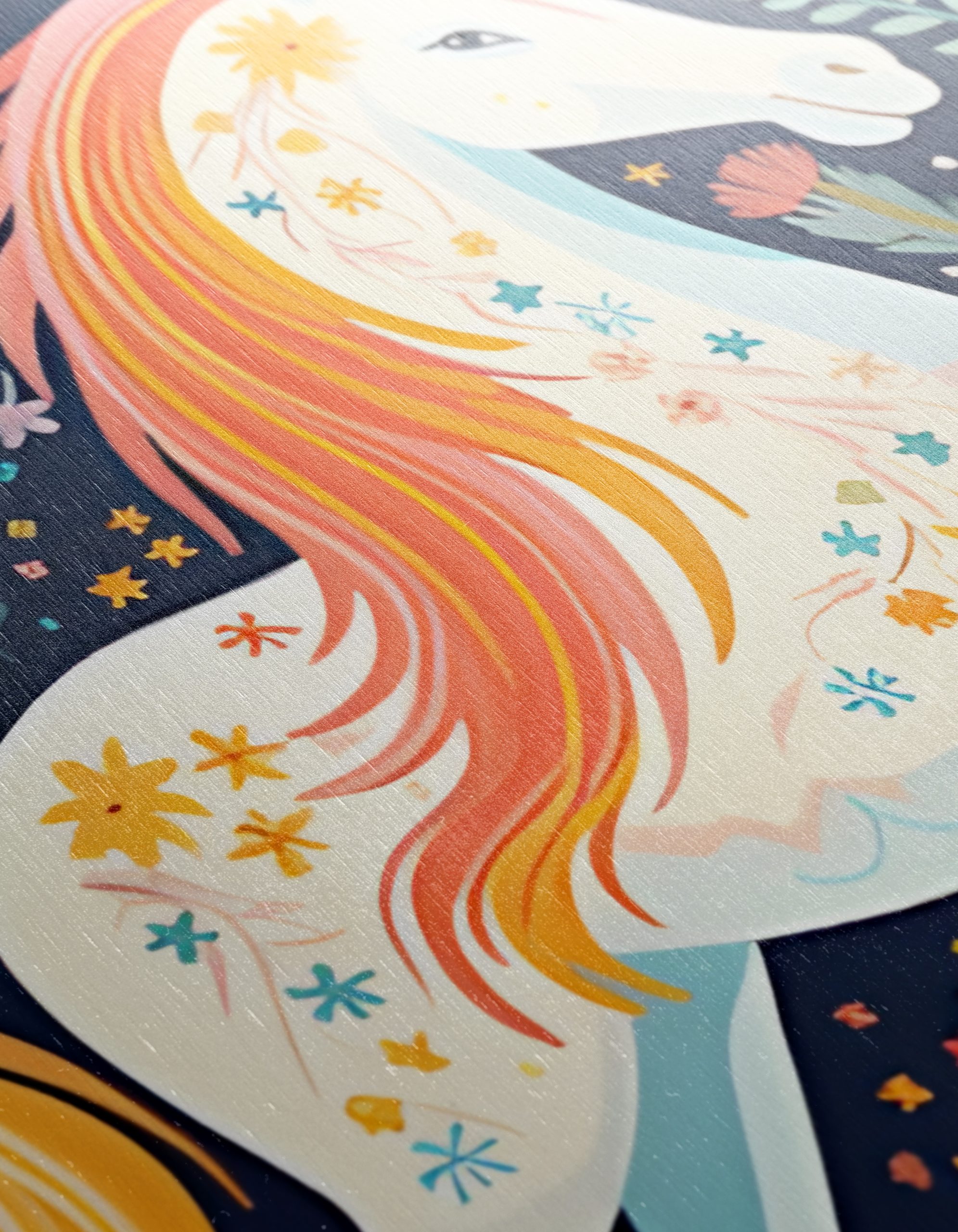 Colorful Unicorn Among Flowers - Image 12