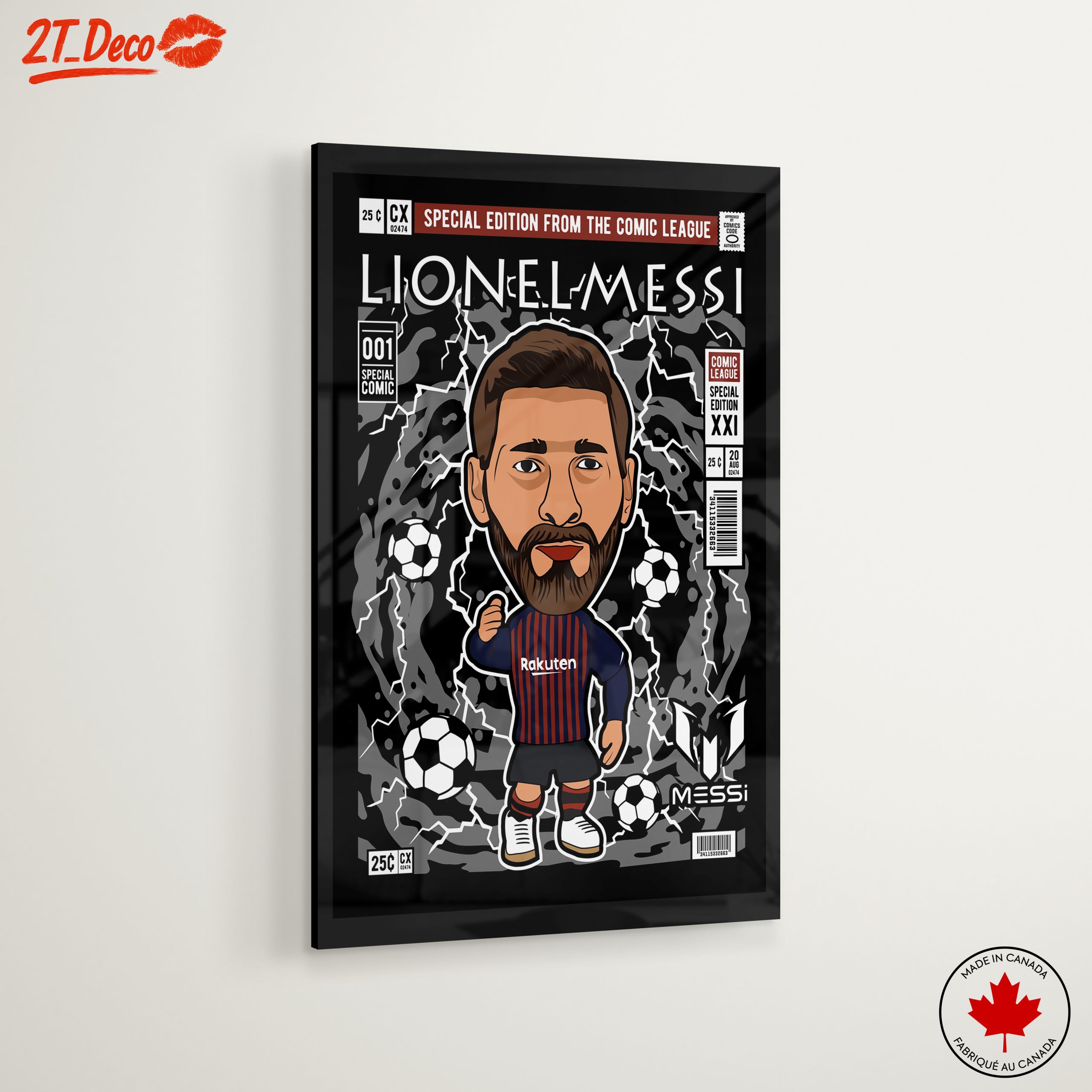 Lionel Messi Comic Art Design - Image 6