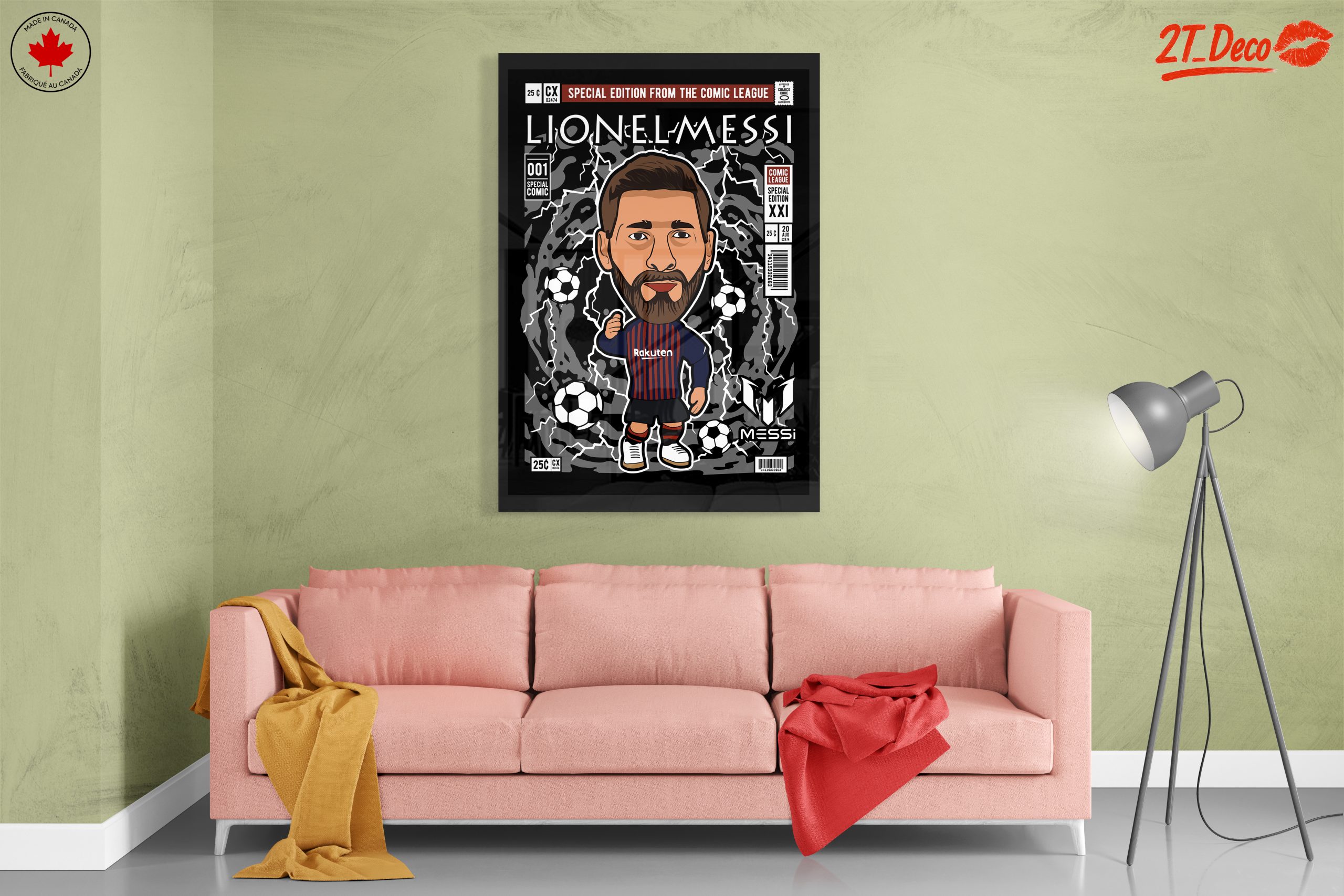 Lionel Messi Comic Art Design - Image 7
