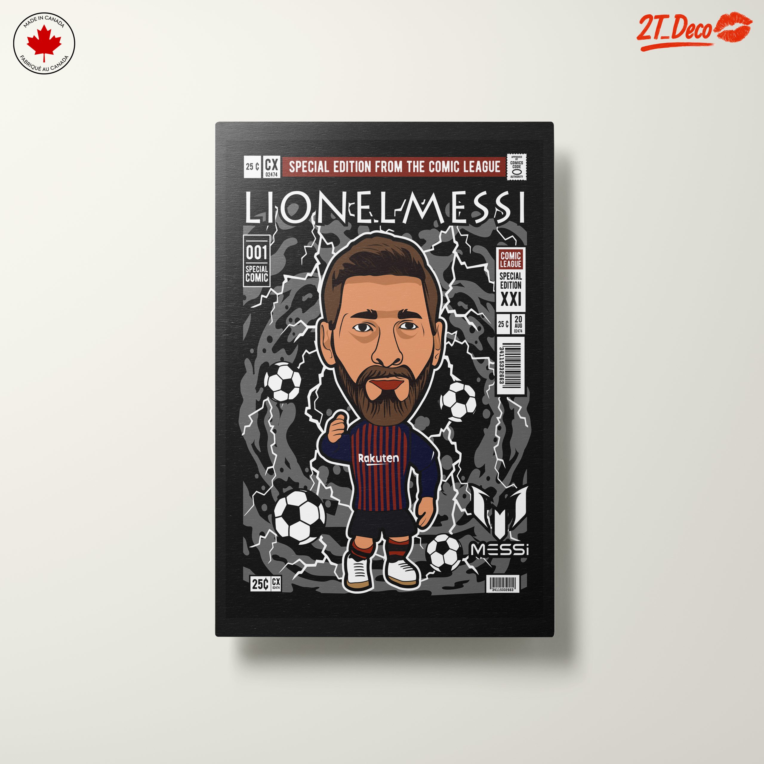 Lionel Messi Comic Art Design - Image 10