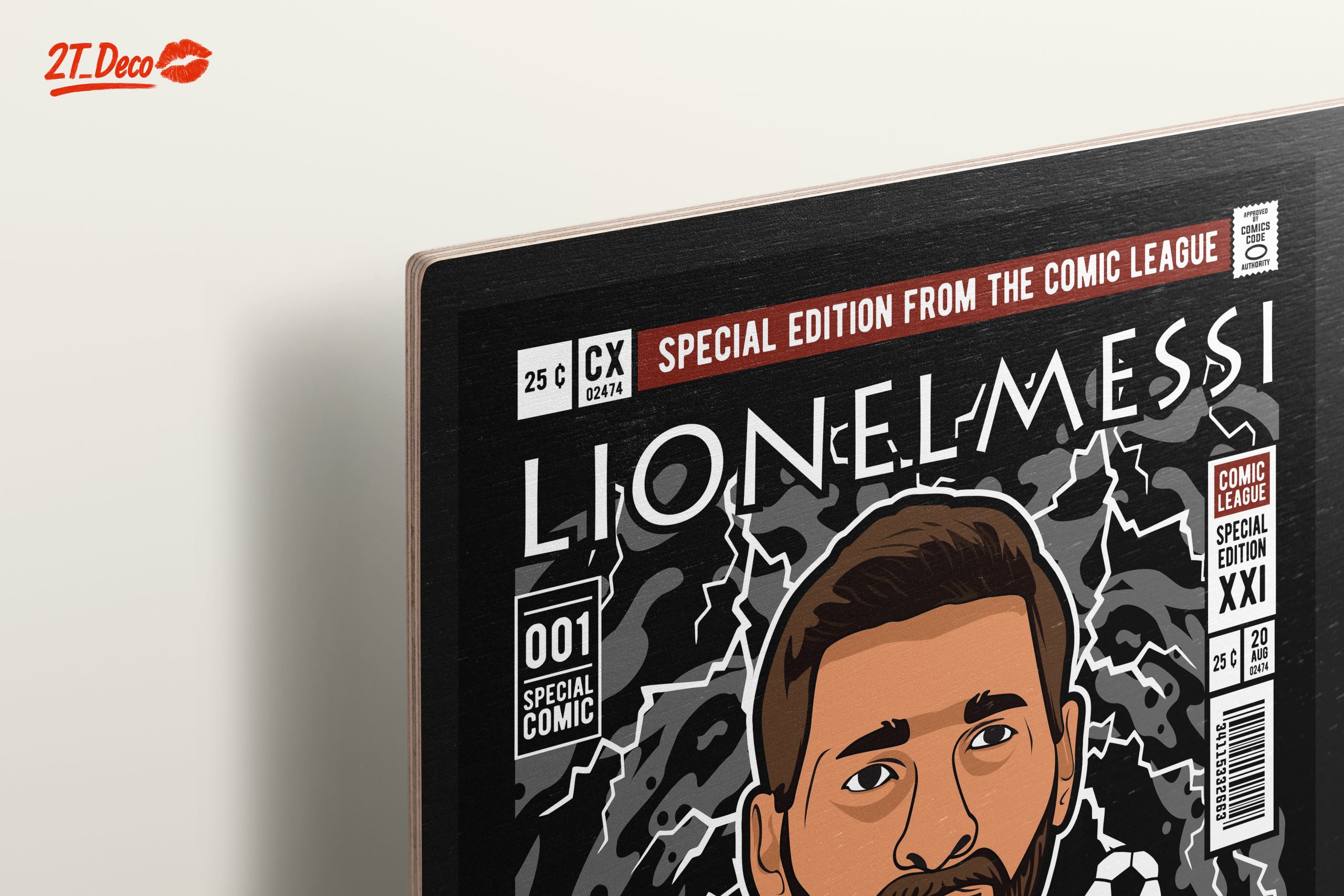 Lionel Messi Comic Art Design - Image 15