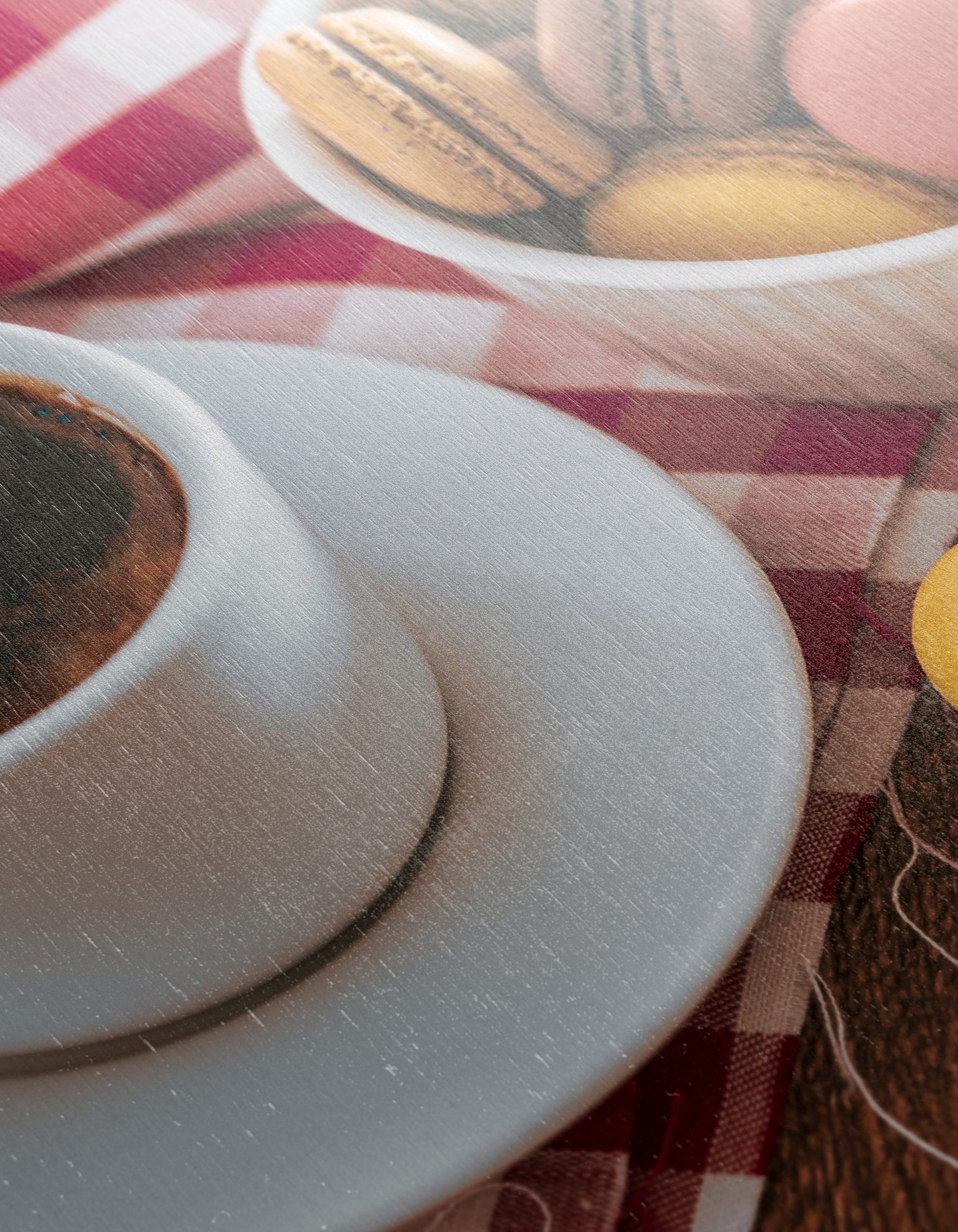 Coffee and Macarons Still Life Art - Image 12