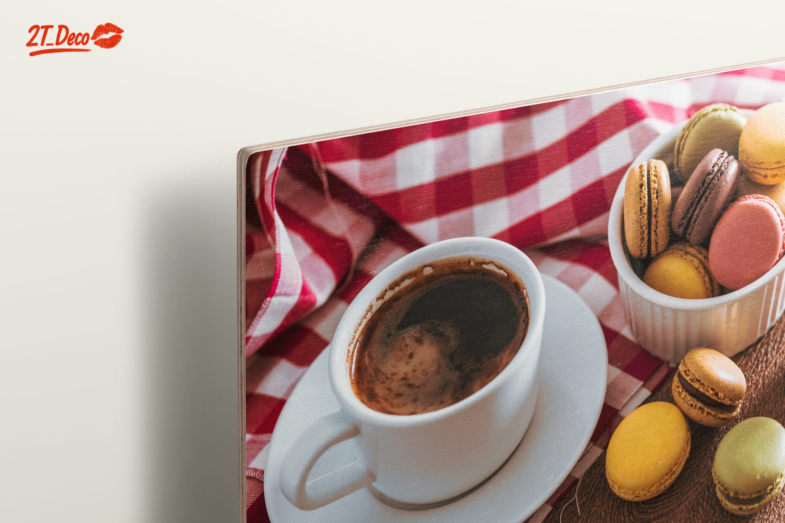 Coffee and Macarons Still Life Art - Image 15