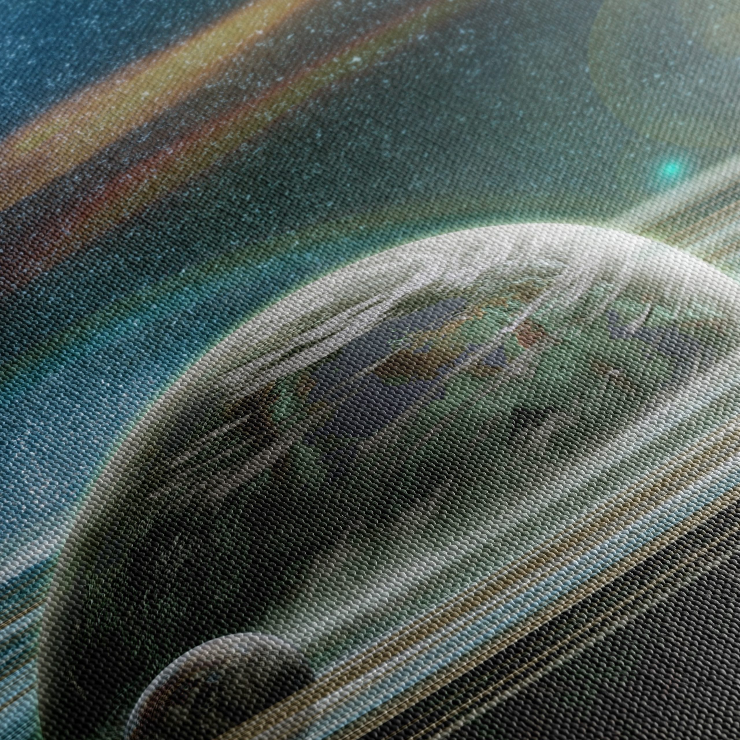 Cosmic Planets and Galaxies Artwork - Image 5