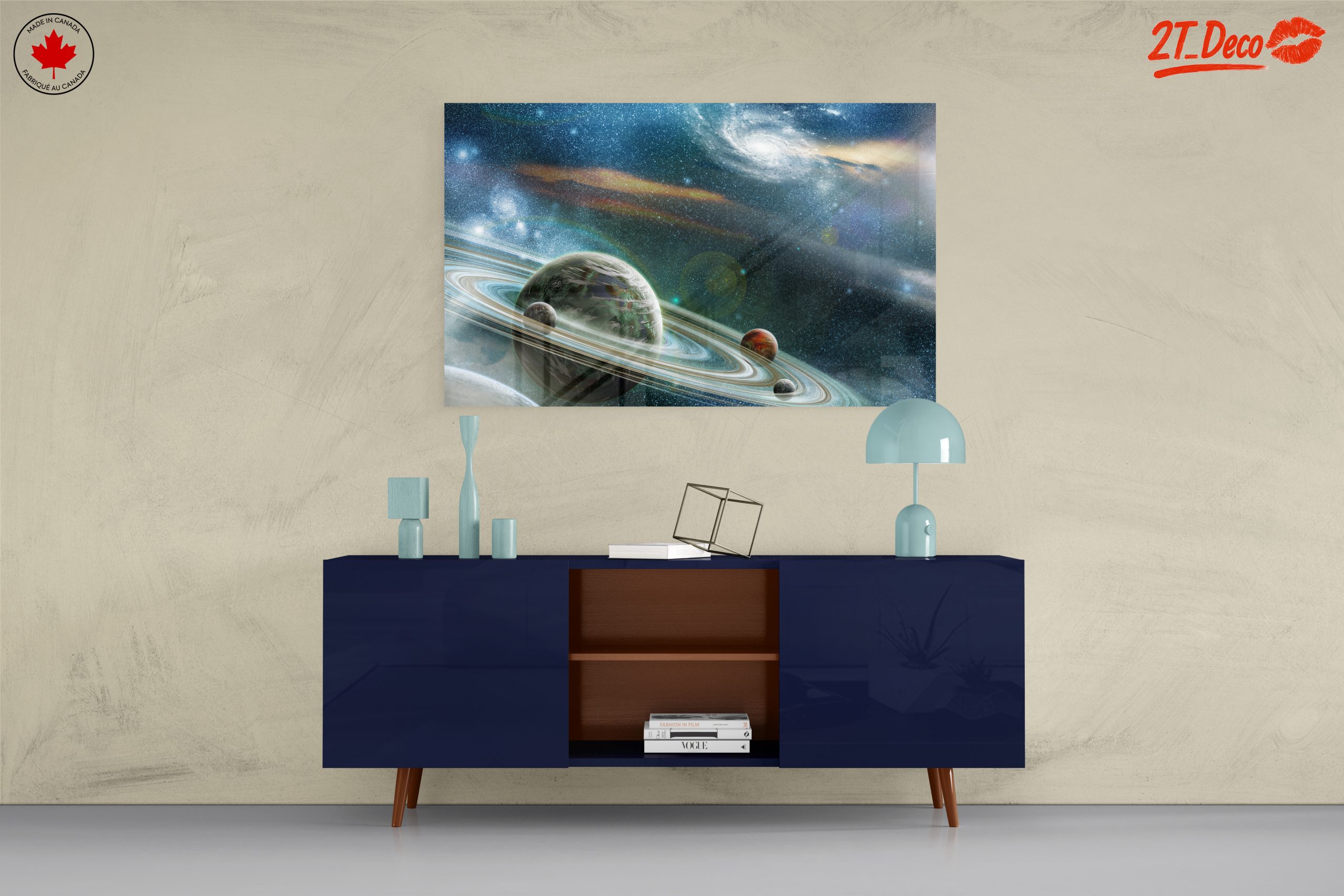 Cosmic Planets and Galaxies Artwork - Image 8