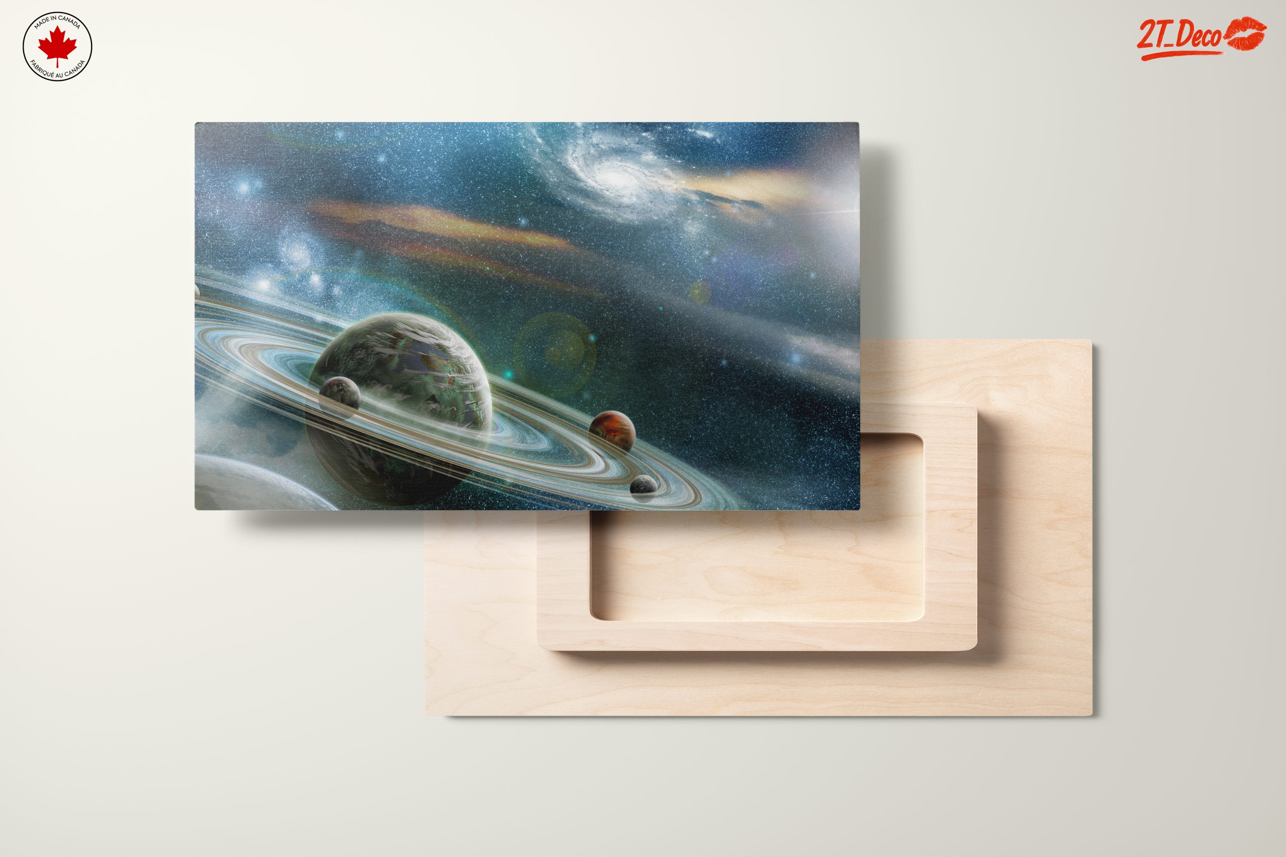 Cosmic Planets and Galaxies Artwork - Image 11