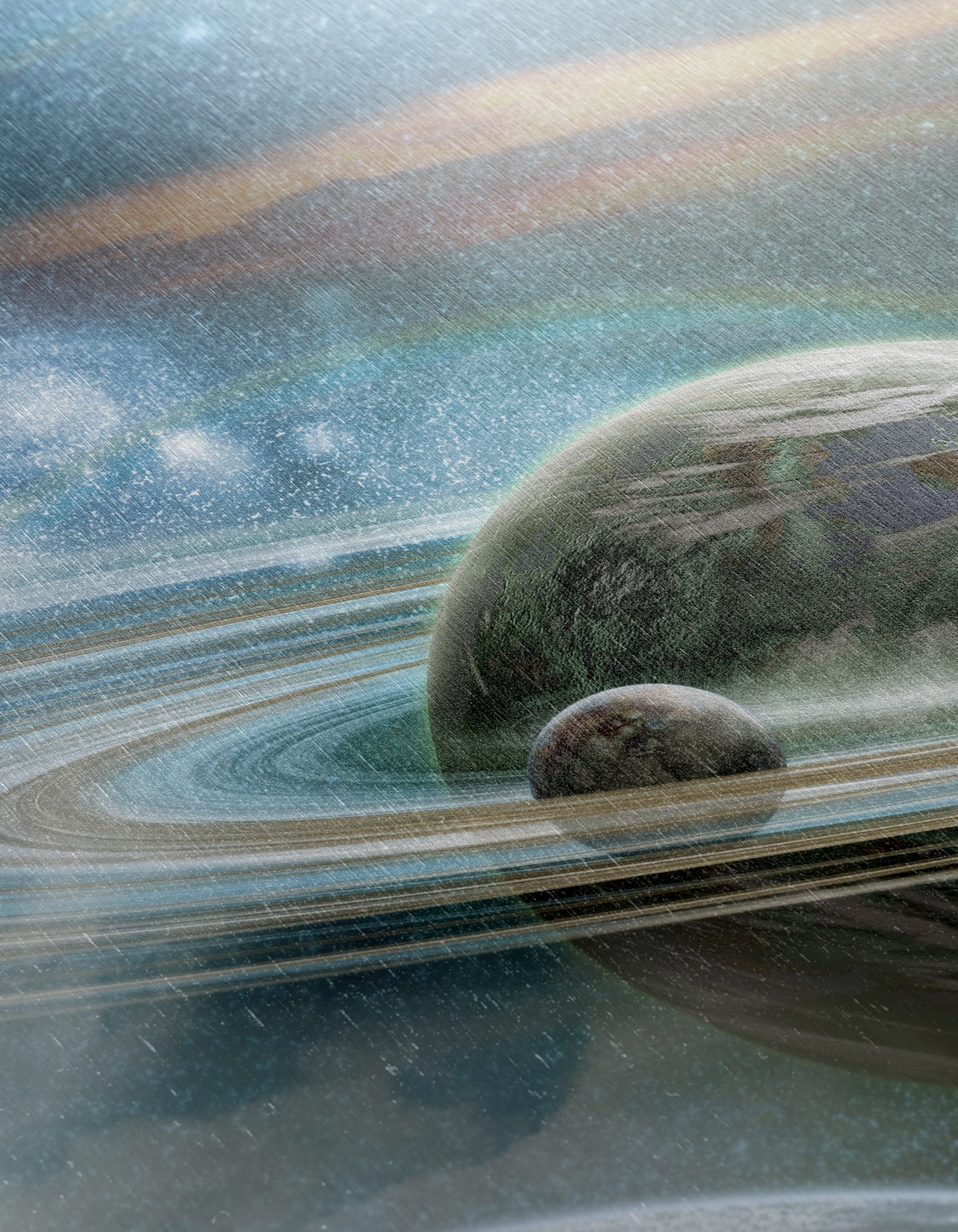 Cosmic Planets and Galaxies Artwork - Image 12